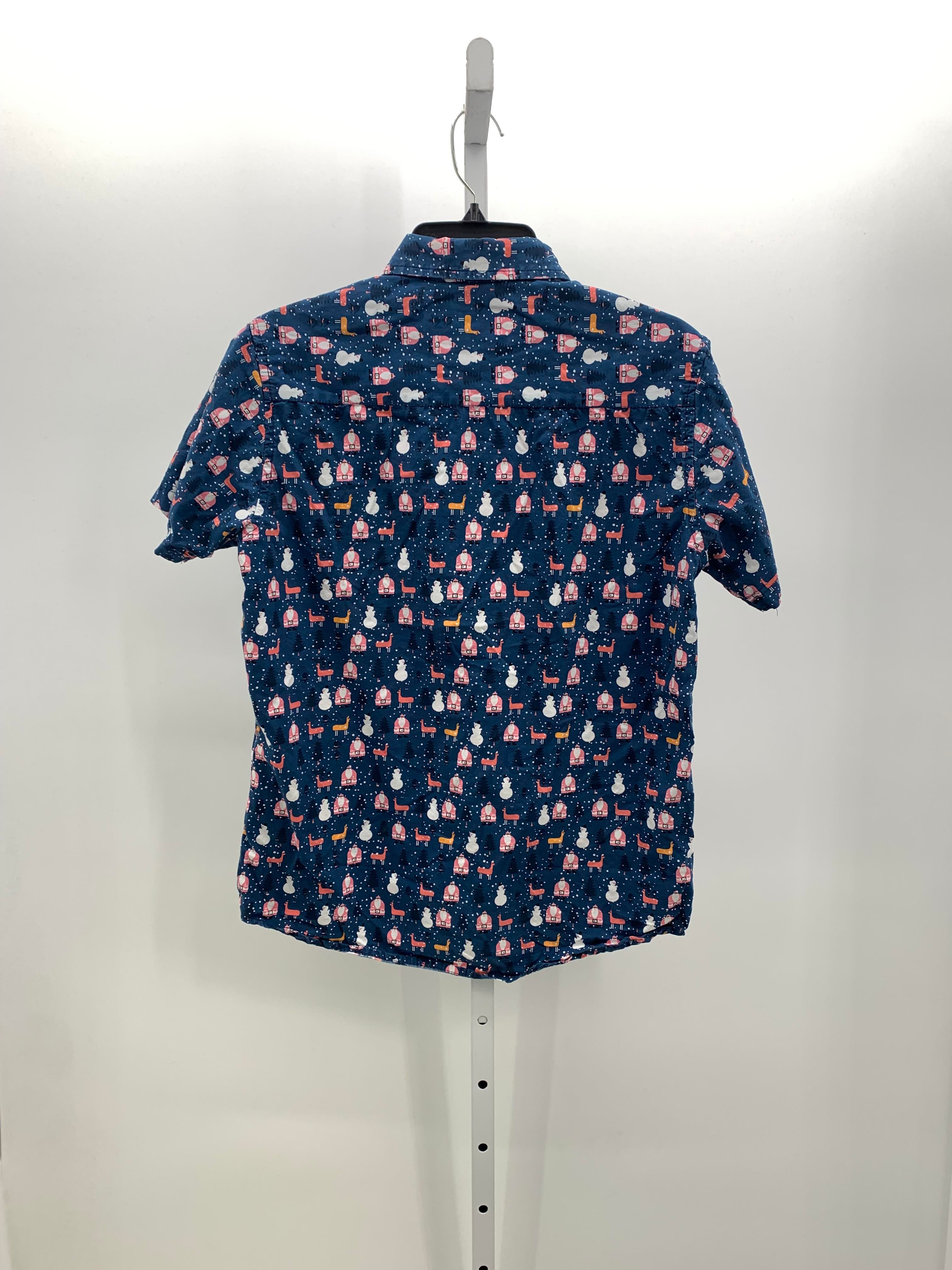 SHORT SLV SHIRT SANTA REINDEER.