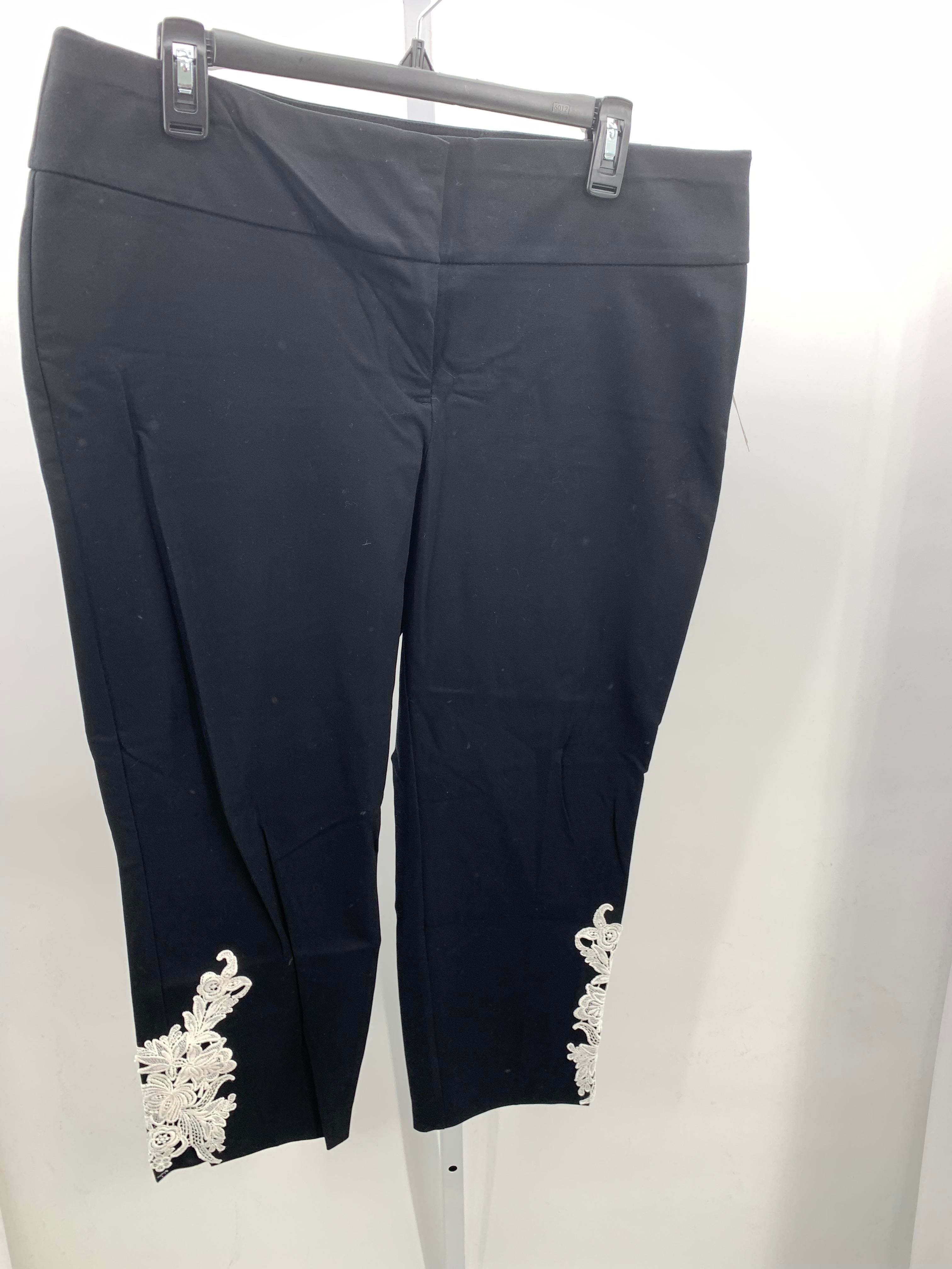 Alfani Size 14 Misses Cropped Pants