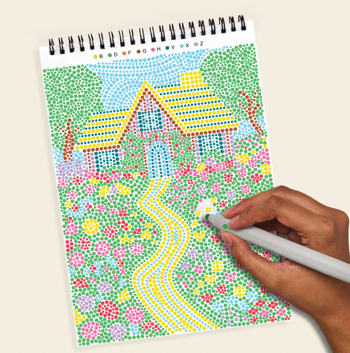 FlowArt® - Dot-By-Letter, Cozy Cottage - New