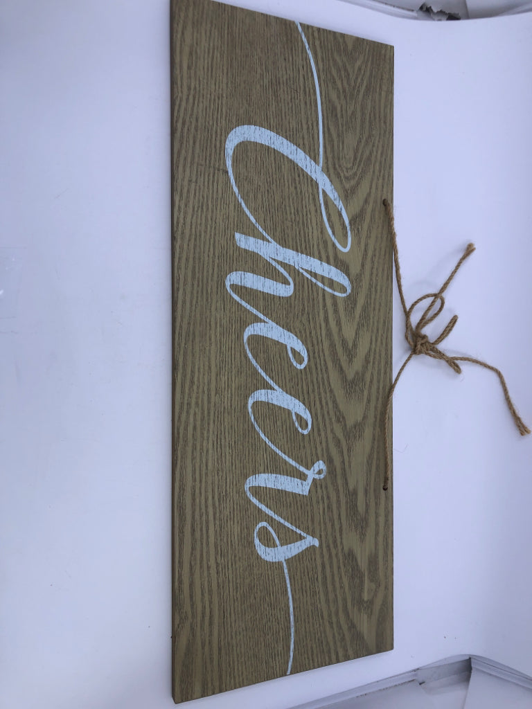 CHEERS- HANGING SIGN.