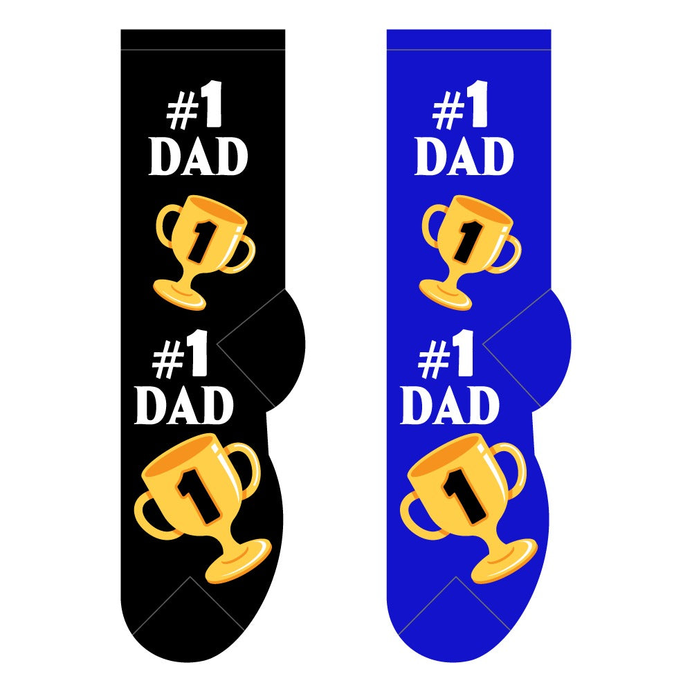 #1 Dad Socks - New