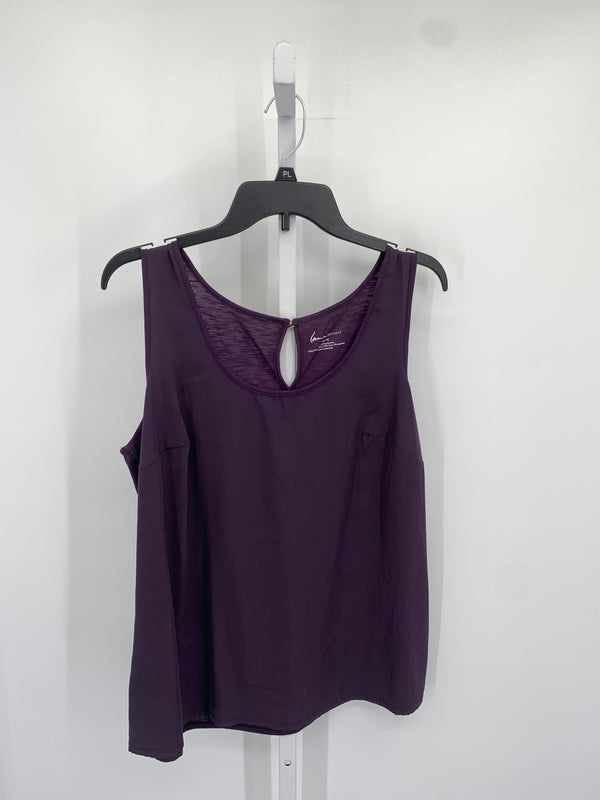 Lane Bryant Size 14/16 W Womens Sleeveless Shirt