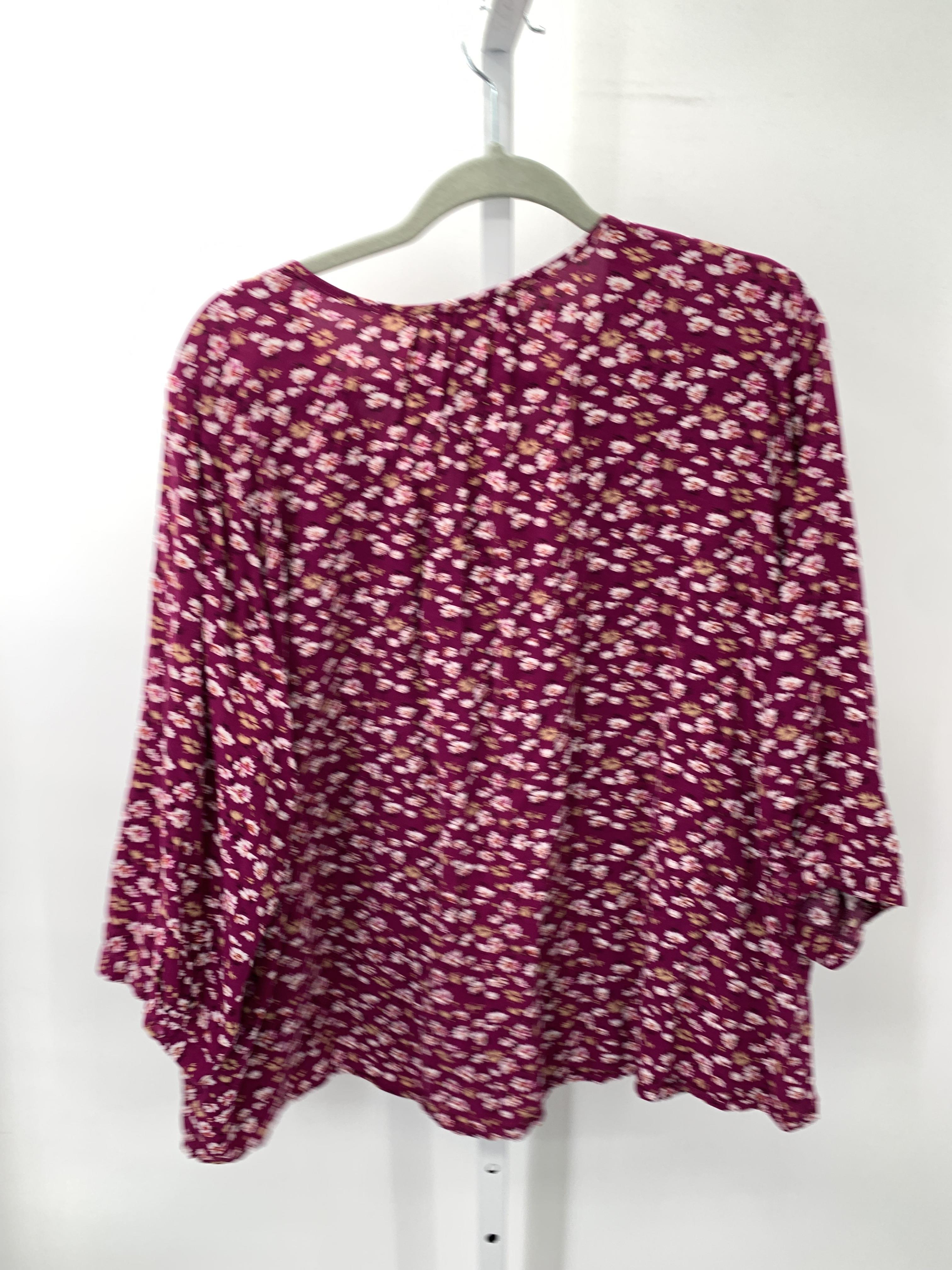 Fun 2 Fun Size 2X Womens 3/4 Sleeve Shirt