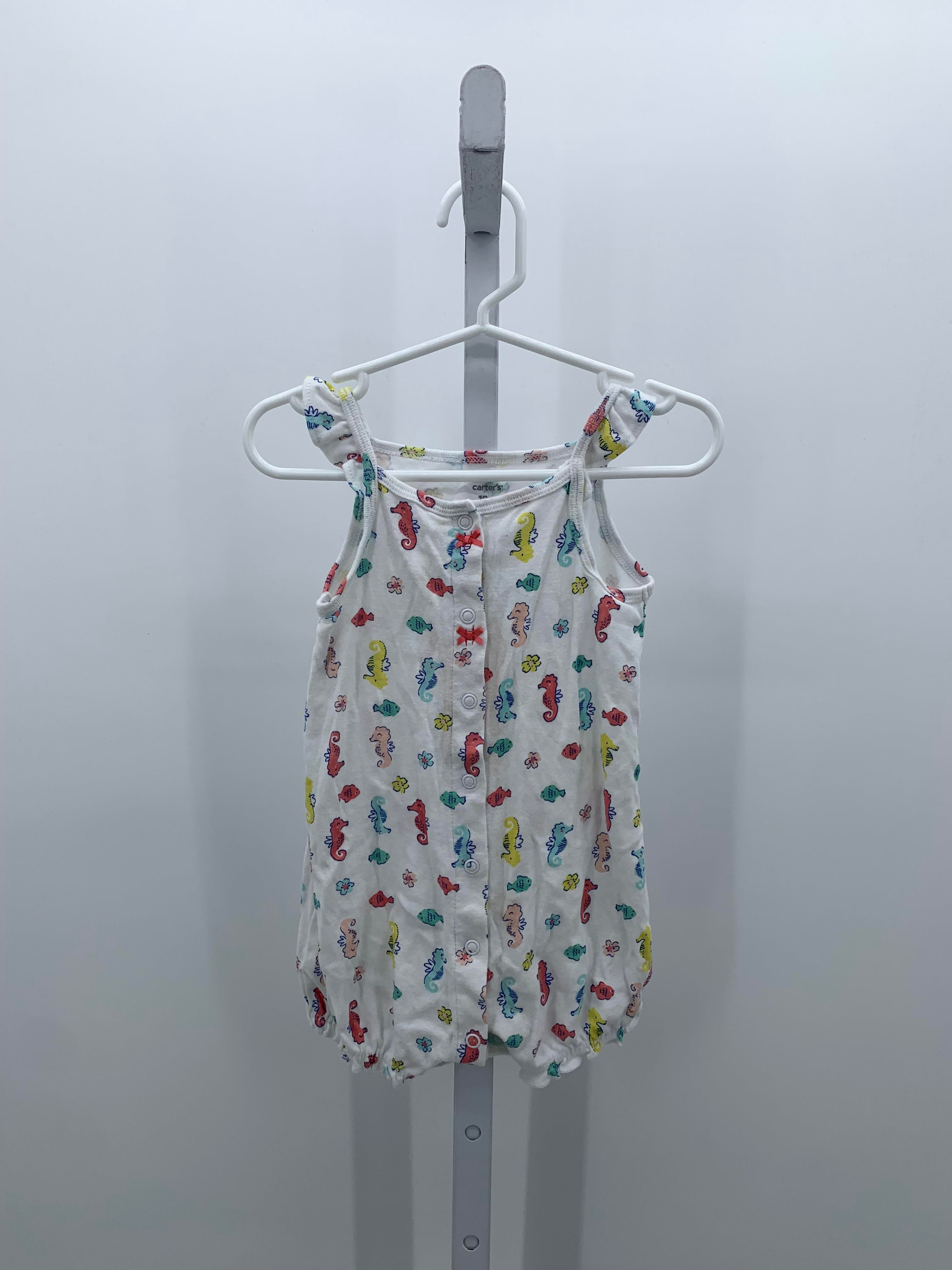 Carters Size 18 Months Girls Sleeveless Romper