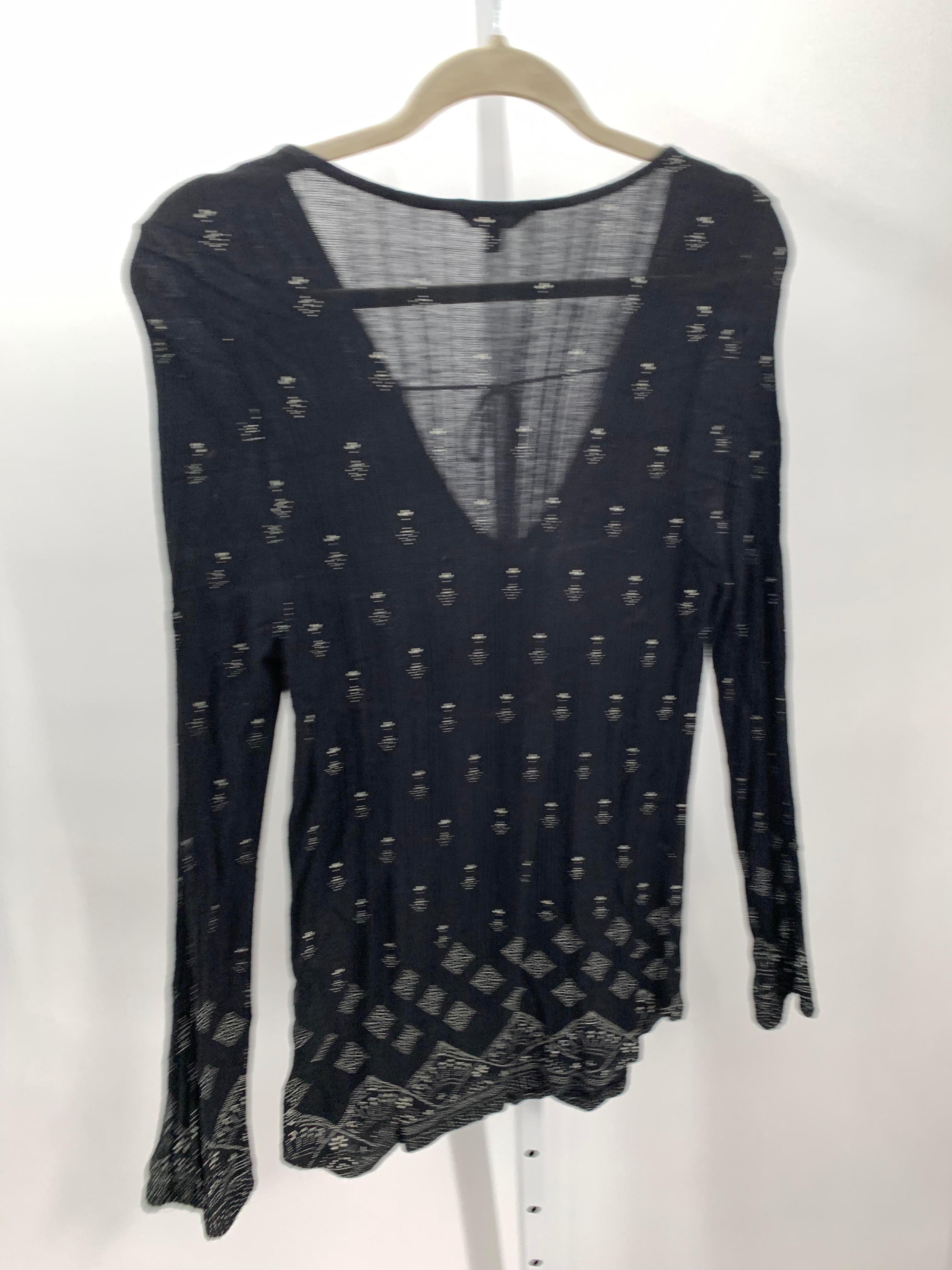 Lucky Brand Size Large Misses Long Sleeve Shirt