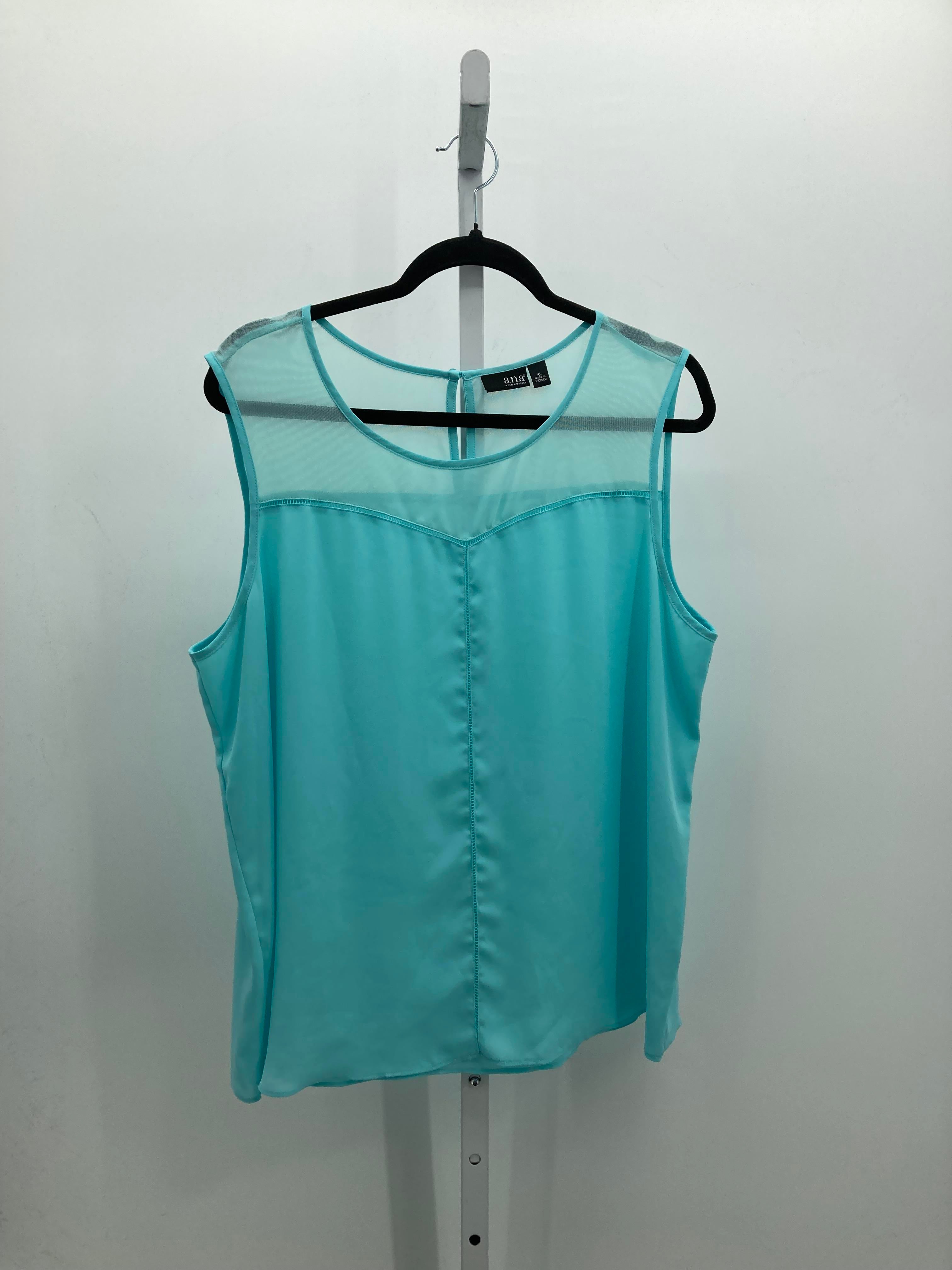 A.N.A. Size Extra Large Misses Sleeveless Shirt