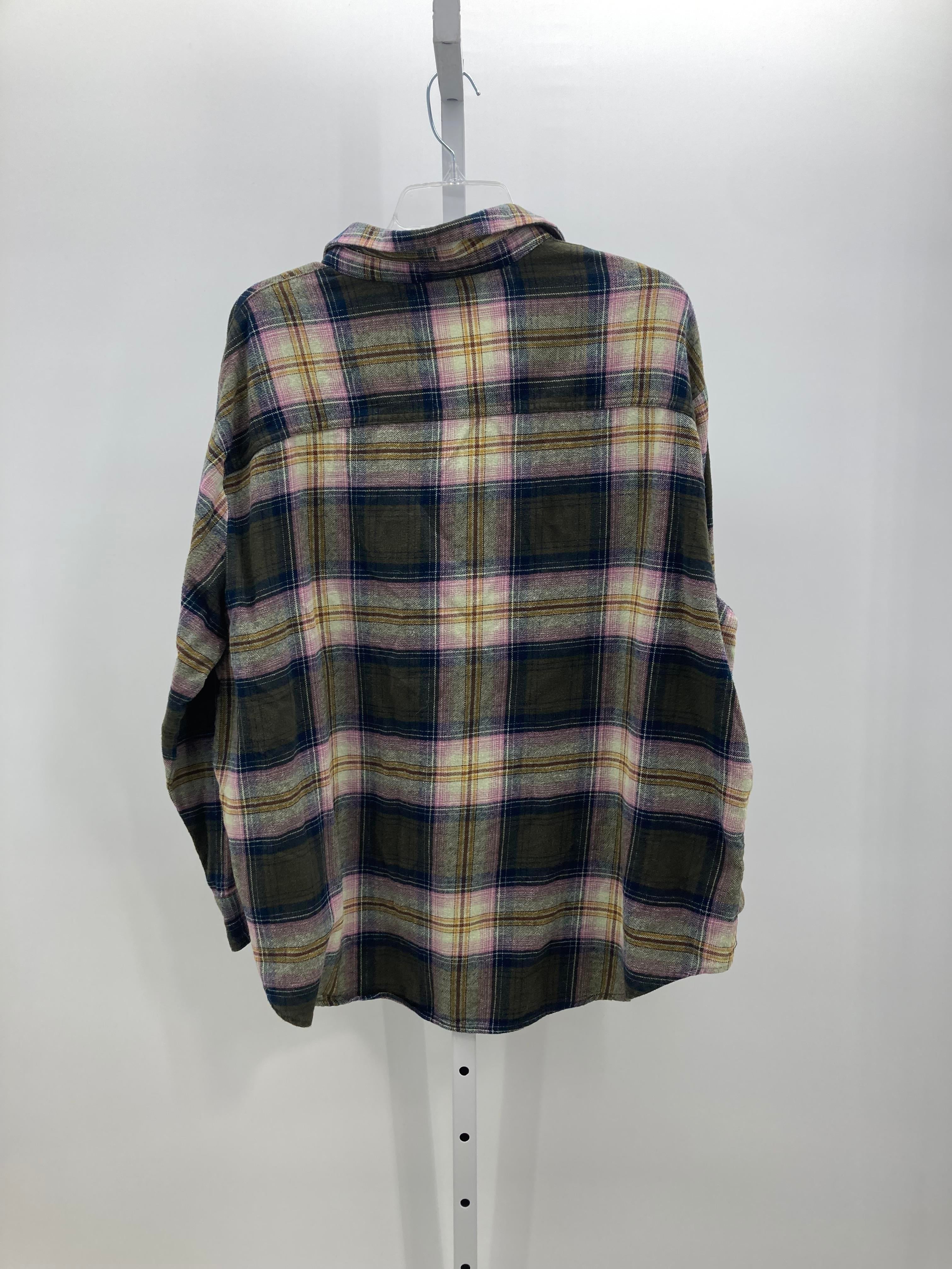 St. Johns Bay Size Extra Large Misses Long Sleeve Shirt