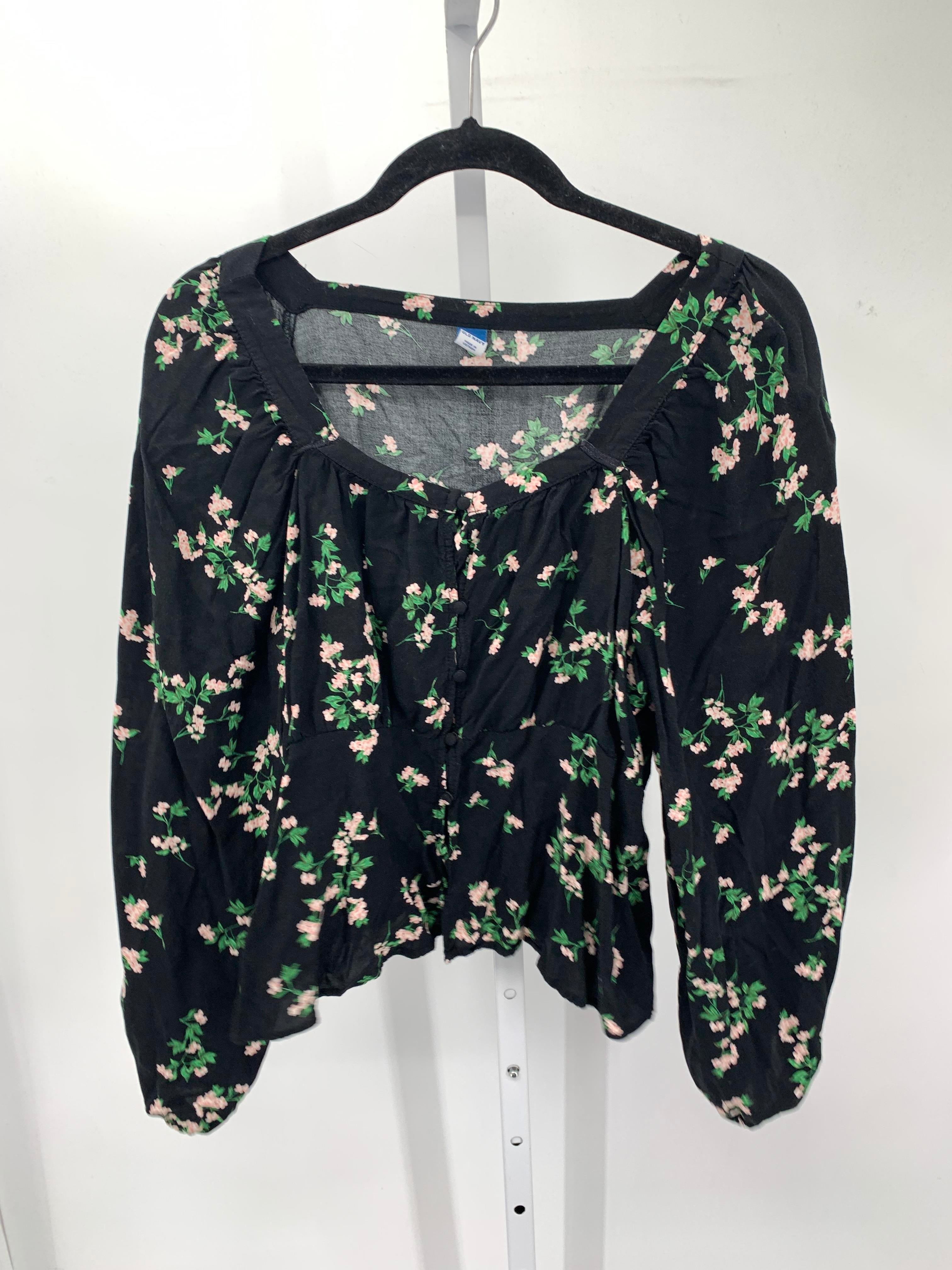 Old Navy Size Extra Large Misses Long Sleeve Shirt