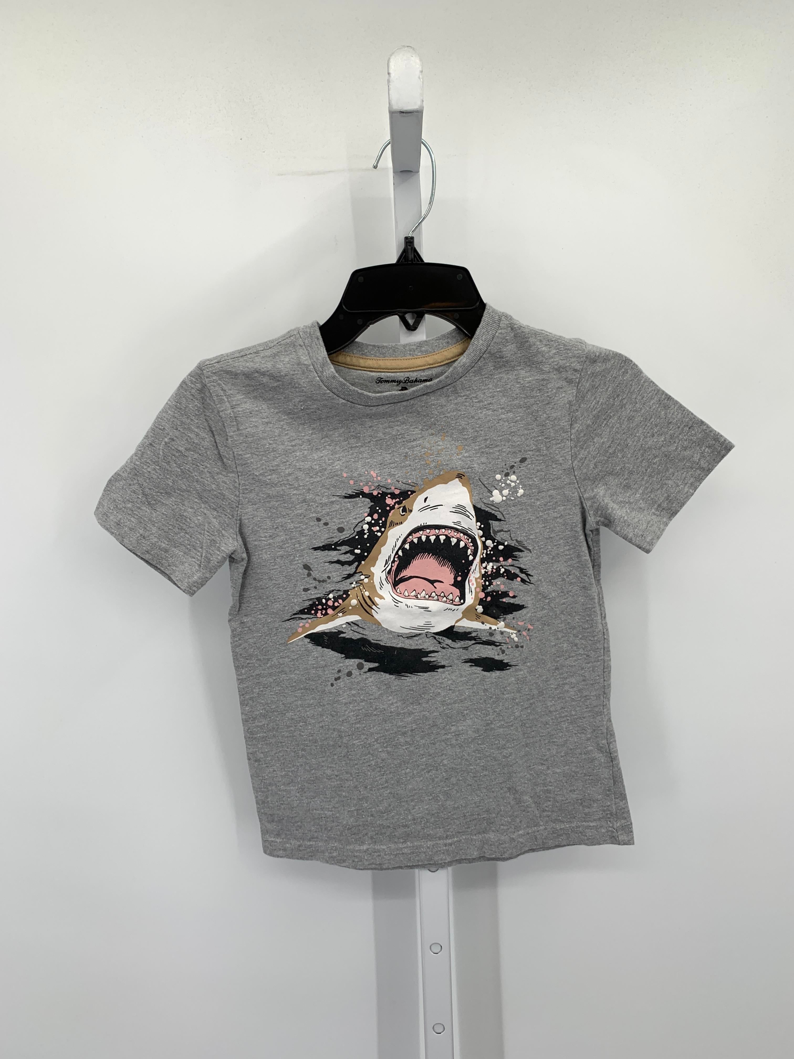 SHARK GRAPHIC KNIT SHIRT