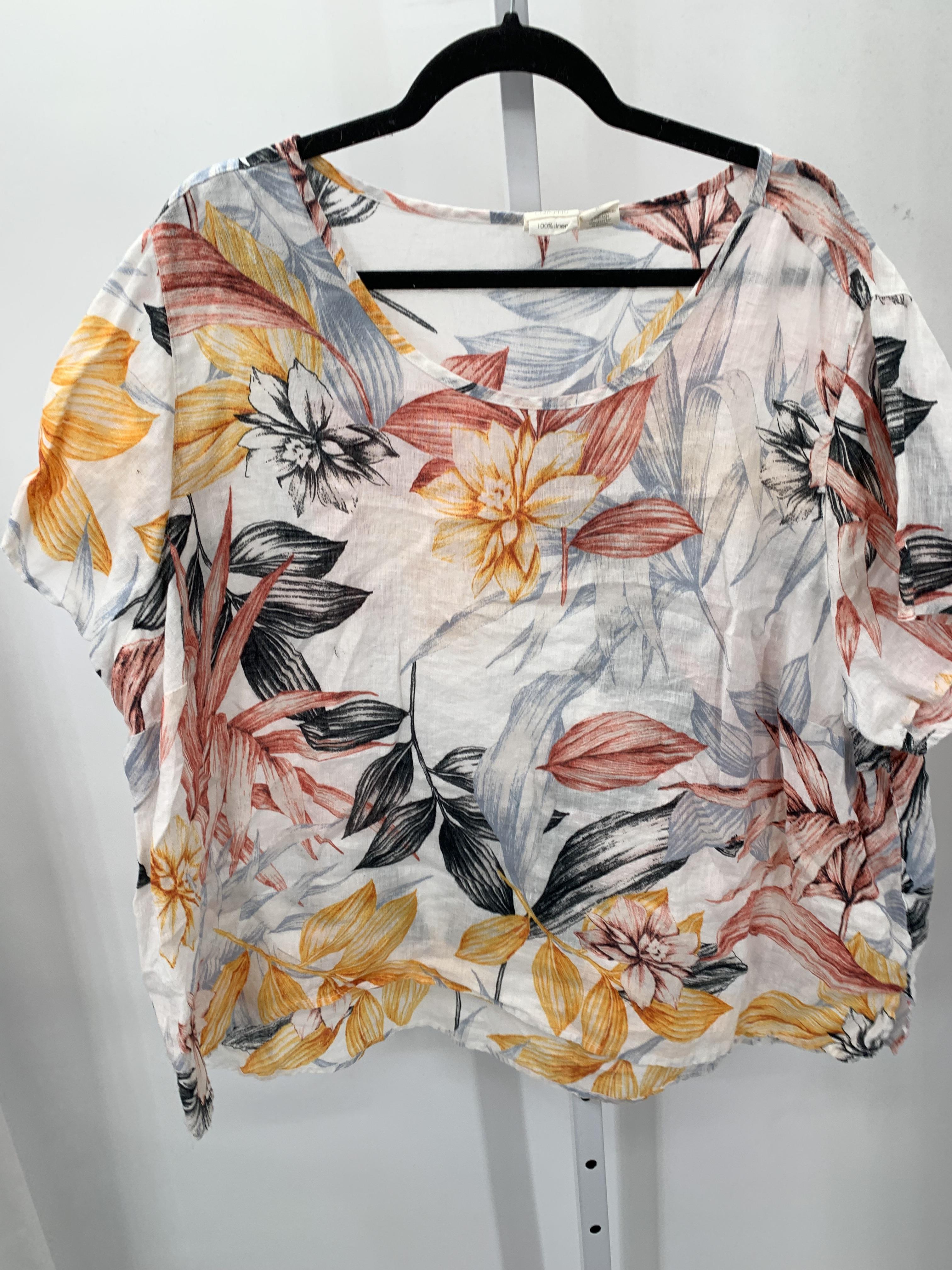 Size 3X Womens Short Sleeve Shirt