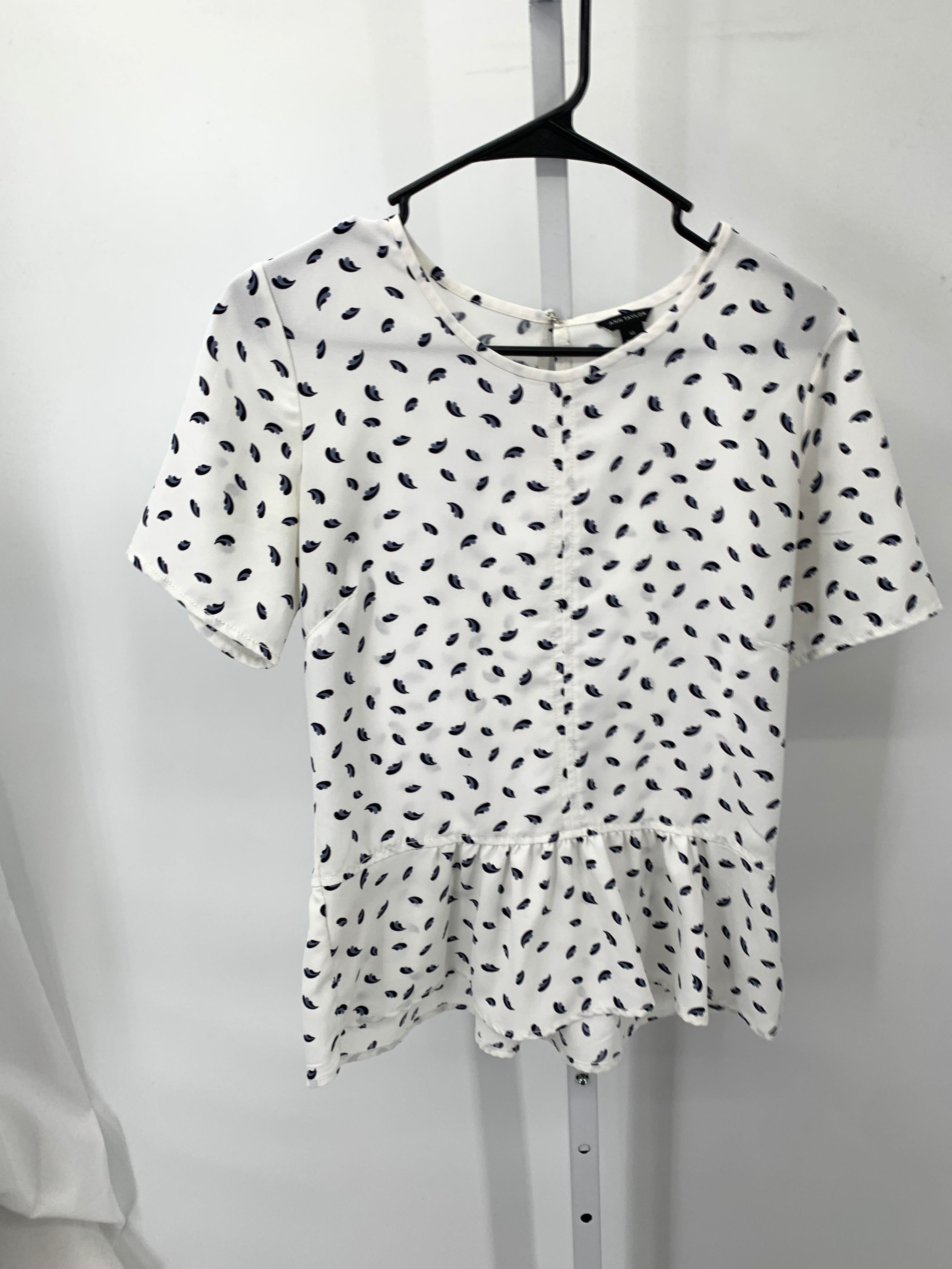 Ann Taylor Size X Small Misses Short Sleeve Shirt