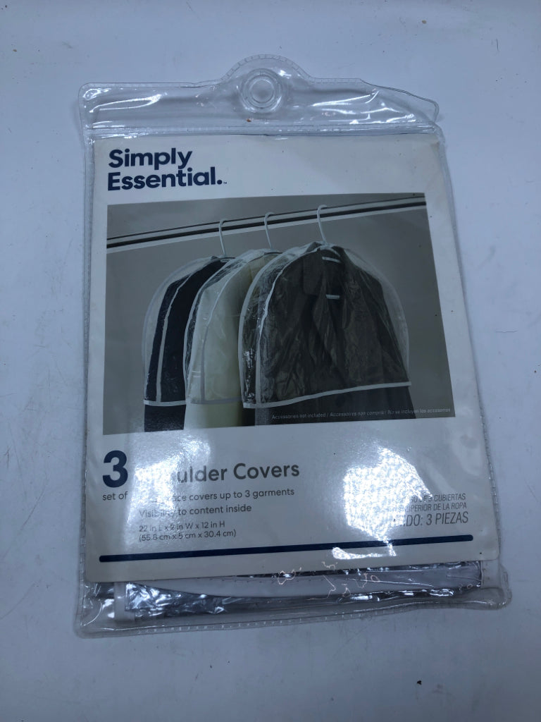 NIP 3PC SET SHOULDER COVERS.