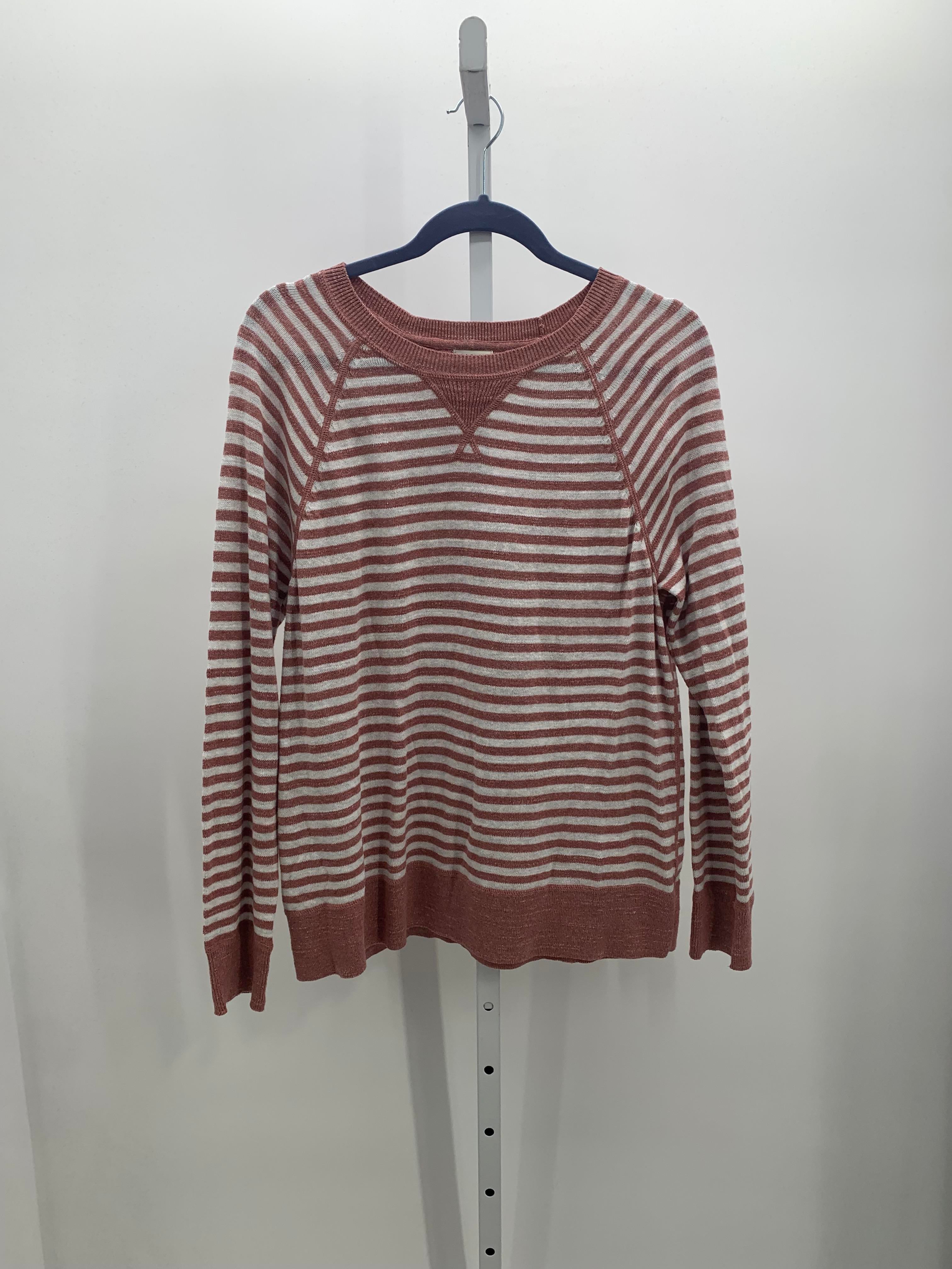 LL Bean Size Large Misses Long Slv Sweater