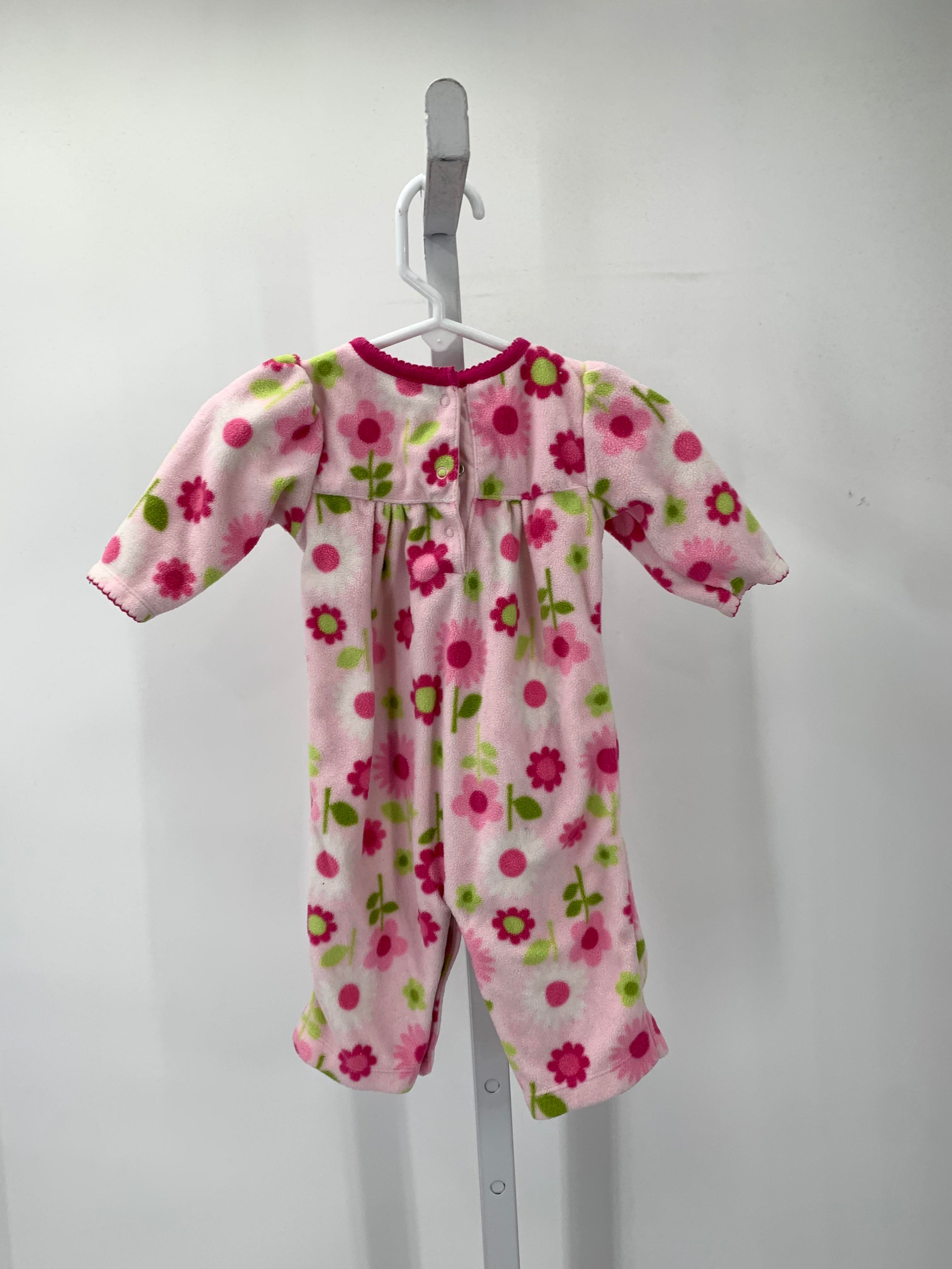 Carters Size 3 Months Girls Long Slv. Romper