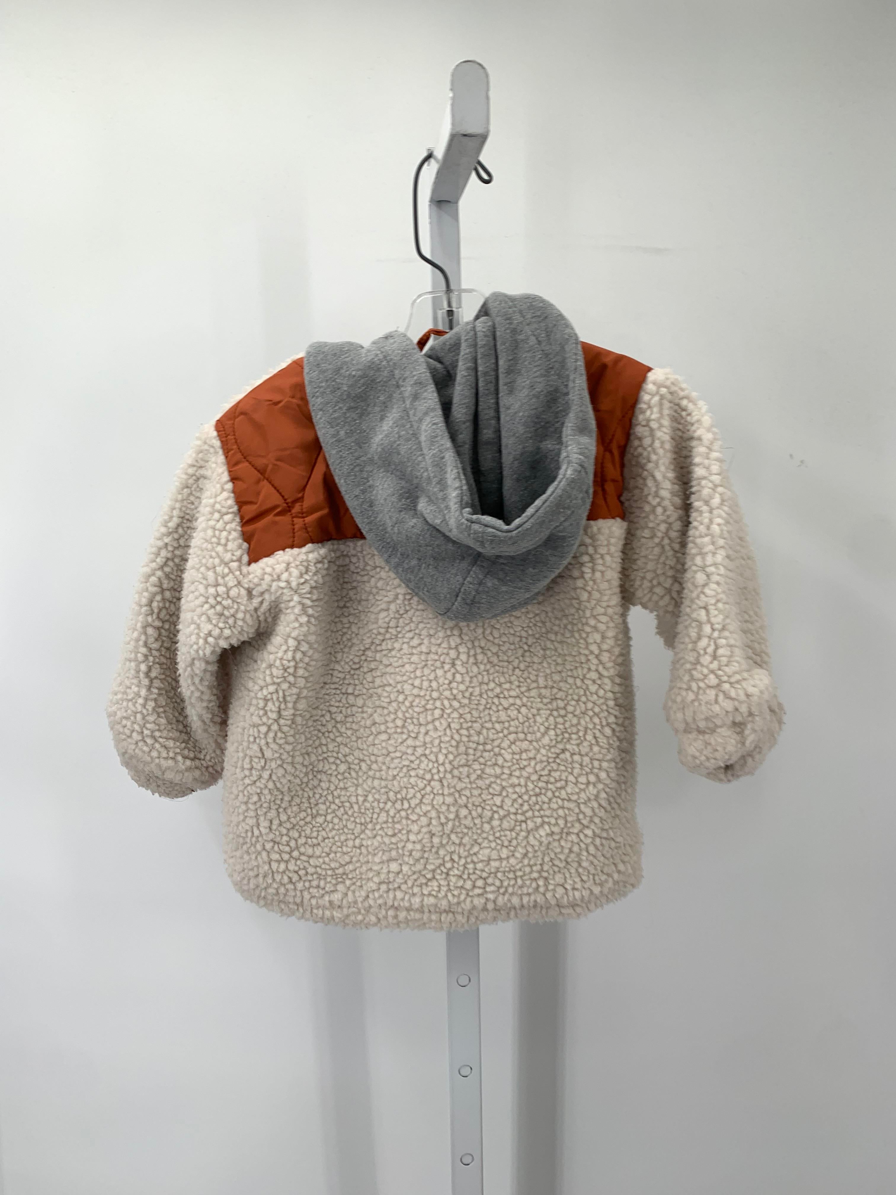 HOODED ZIP UP SHERPA