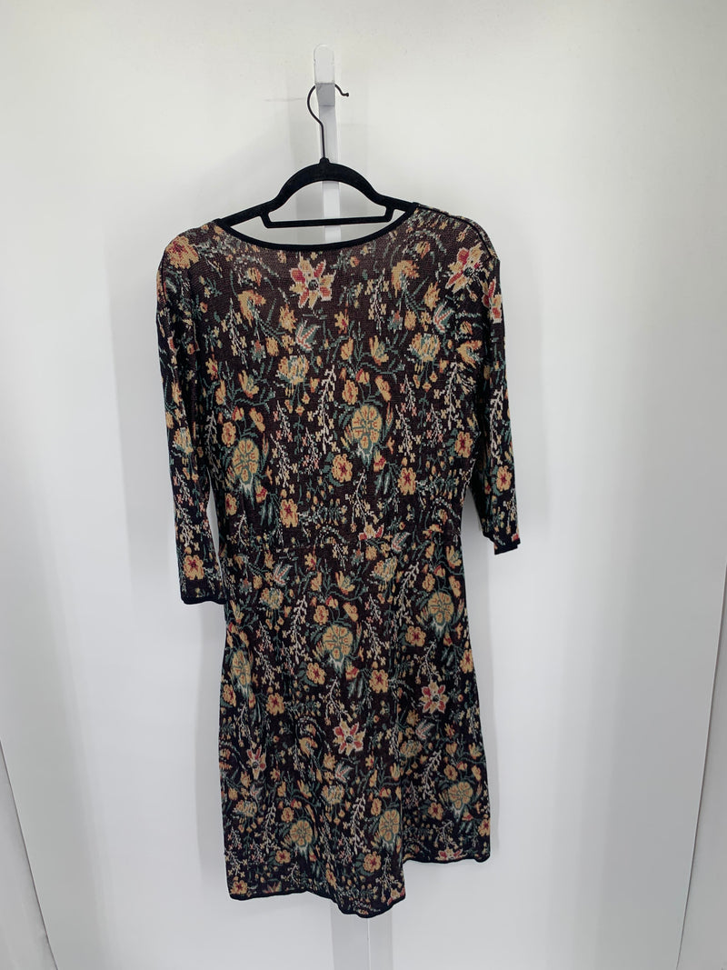 Size Large Misses 3/4 Sleeve Dress