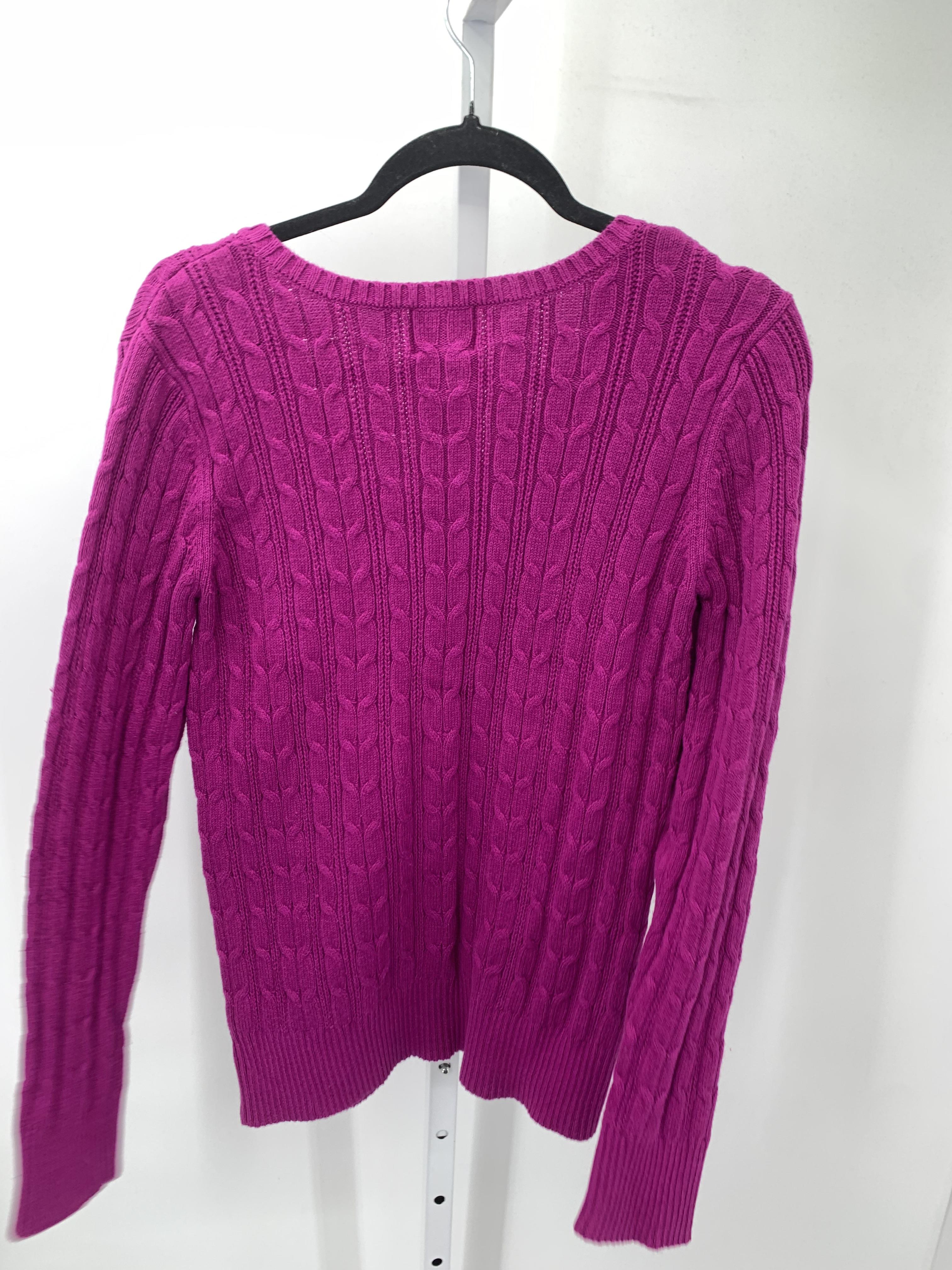 St. Johns Bay Size Large Misses Long Slv Sweater