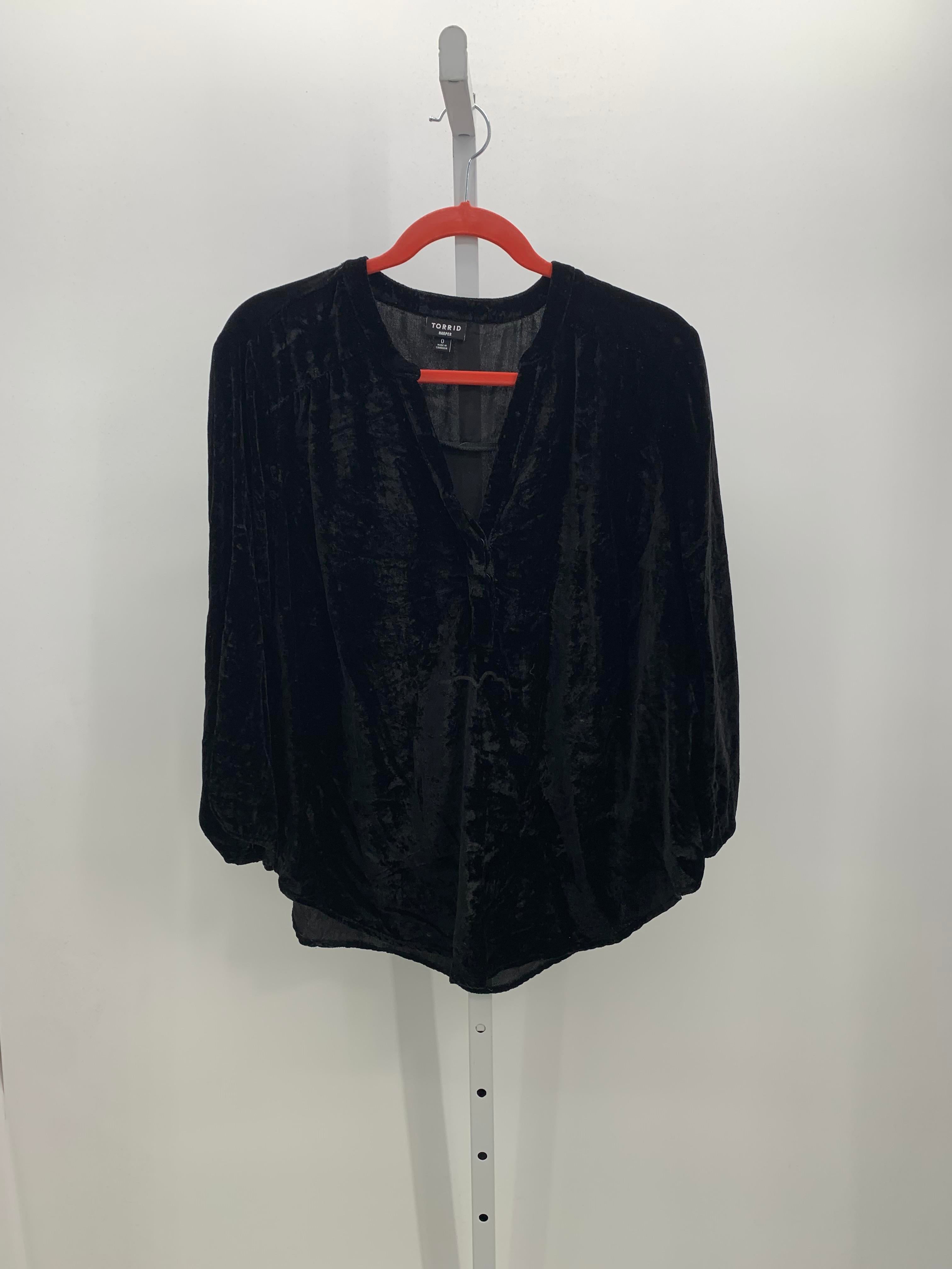 Torrid Size 0X Womens 3/4 Sleeve Shirt