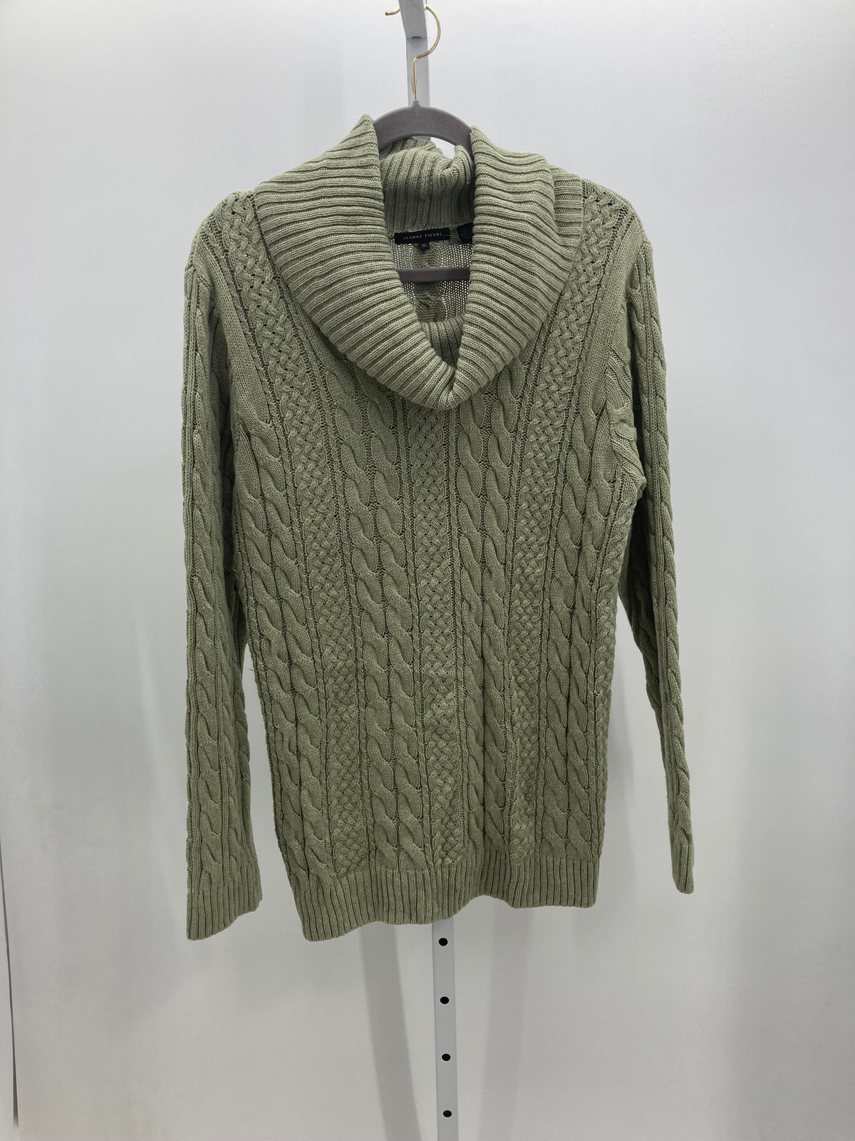 Jeanne Pierre Size Extra Large Misses Long Slv Sweater