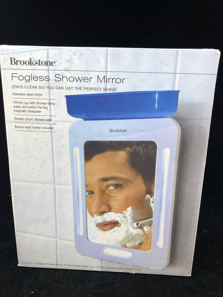 NIB FOGLESS SHOWER MIRROR.