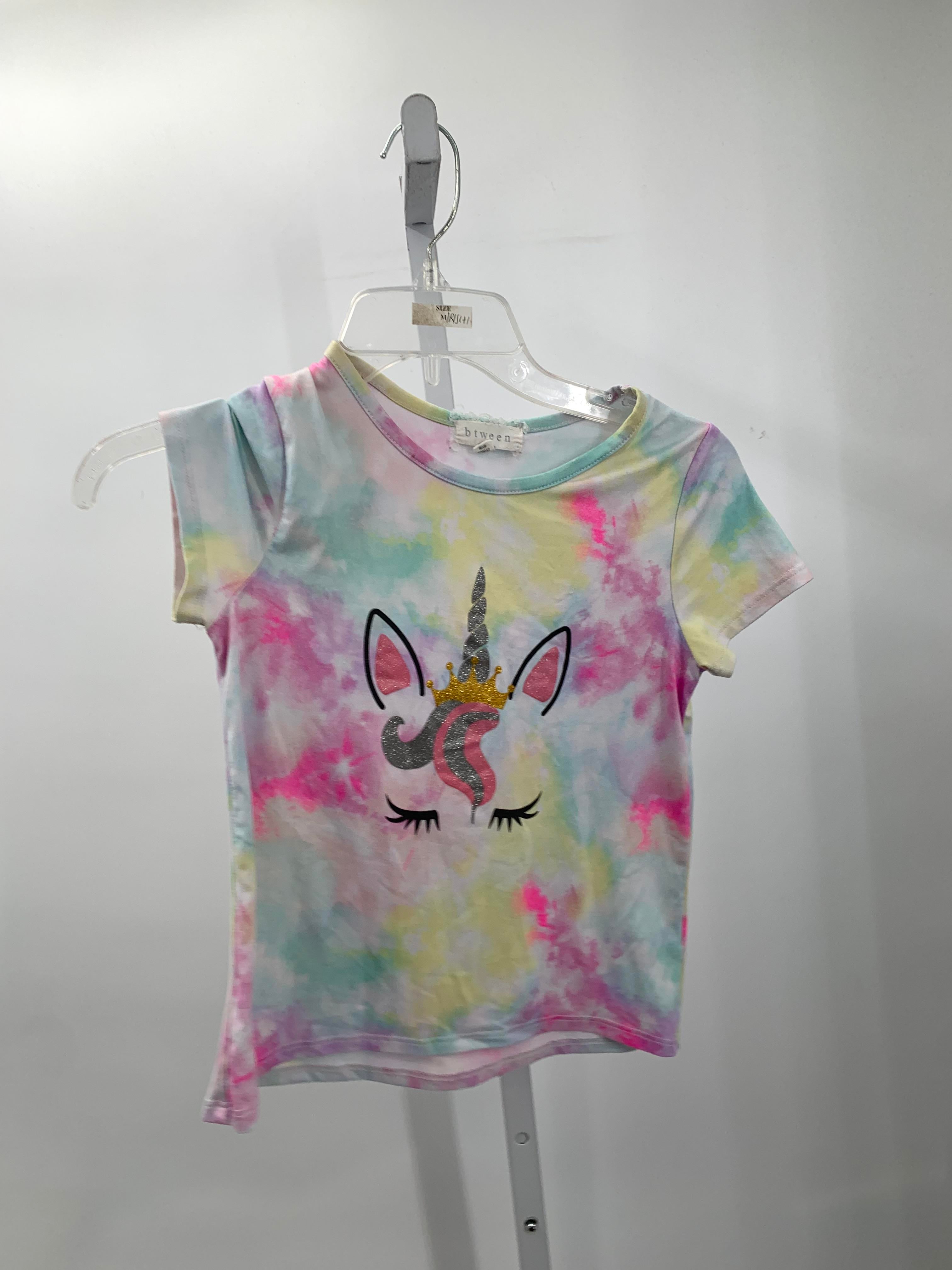 BTween Size 8 Girls Short Sleeve Shirt