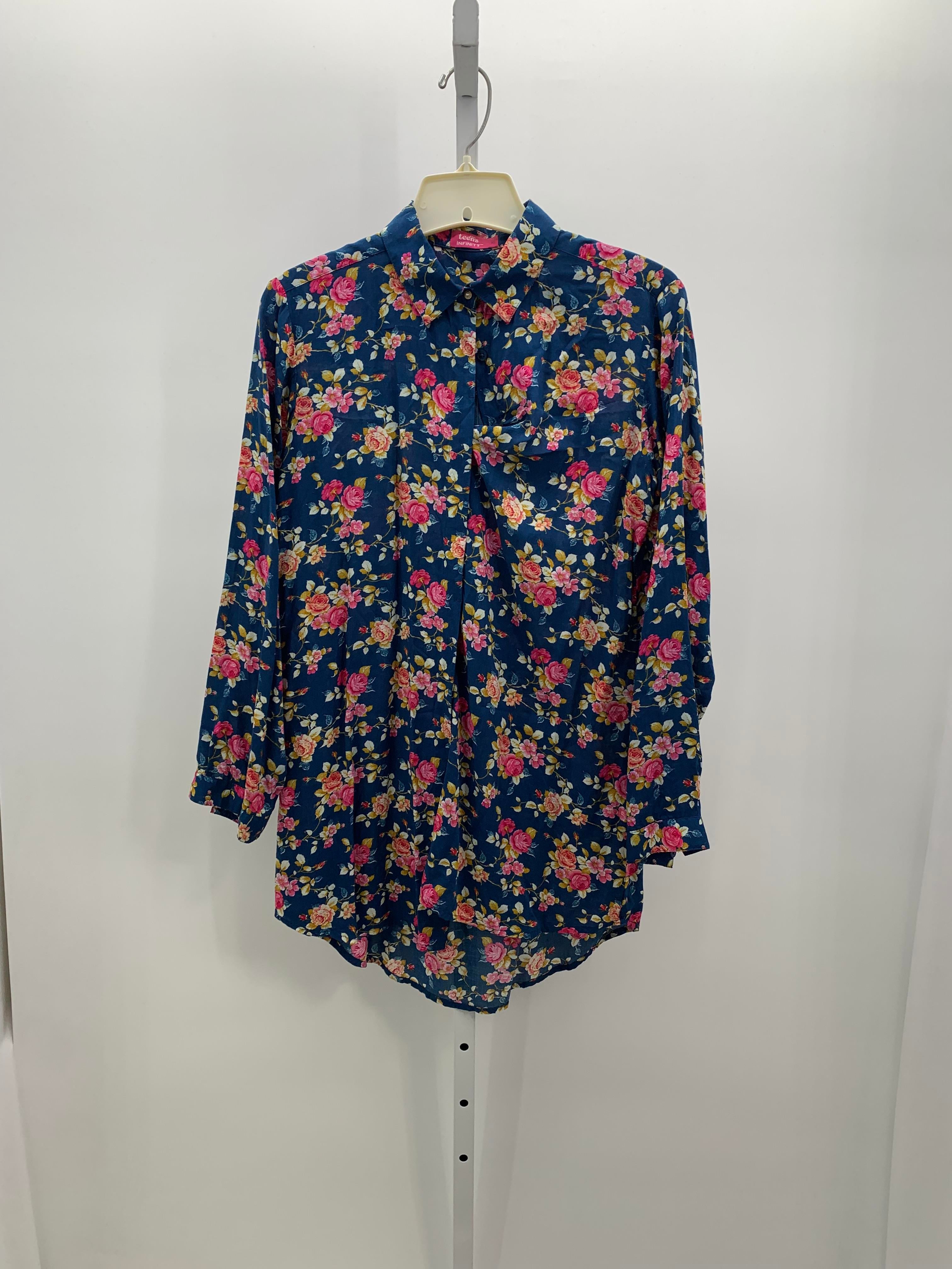 Size Extra Large Juniors Long Sleeve Shirt
