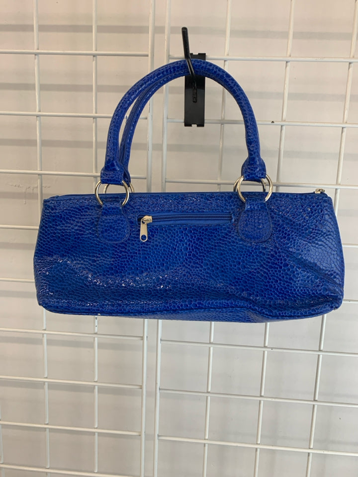BLUE REPTILE DESIGNED WINE COOLER BAG.