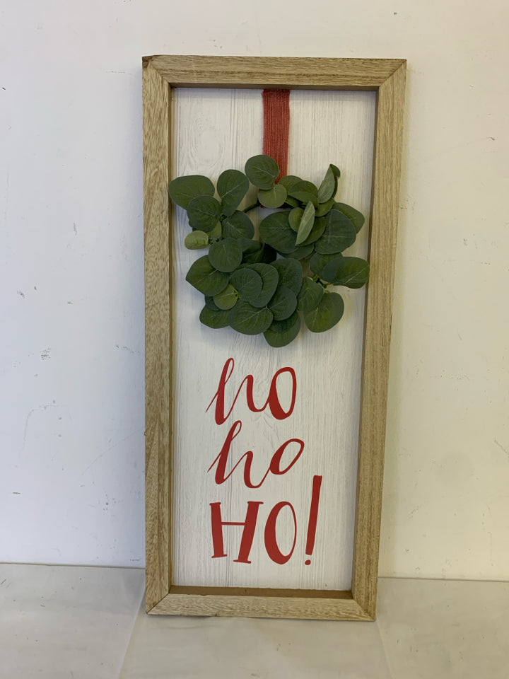 HO HO HO WALL HANGING.