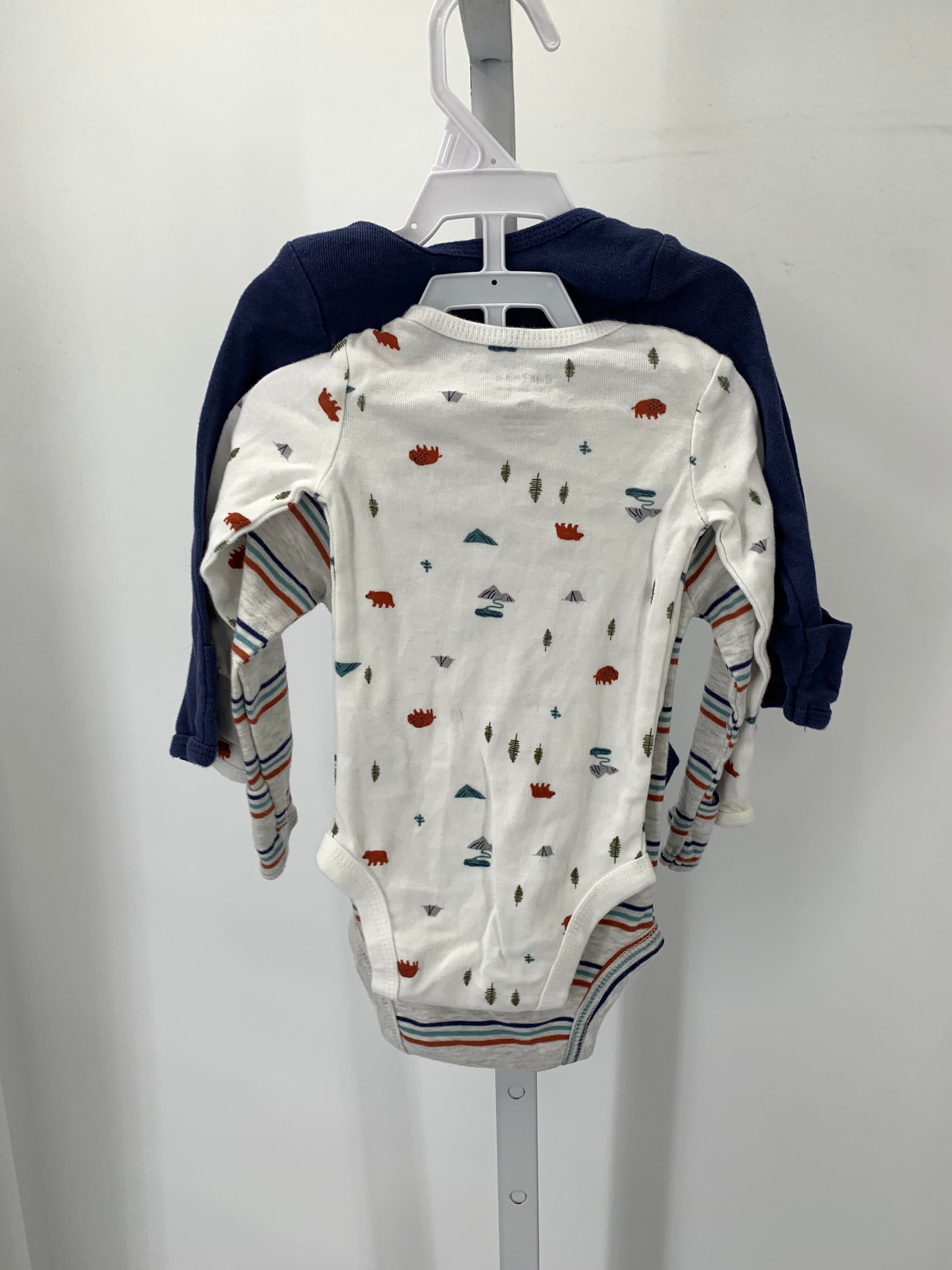 THREE LONG SLV BODY SUIT