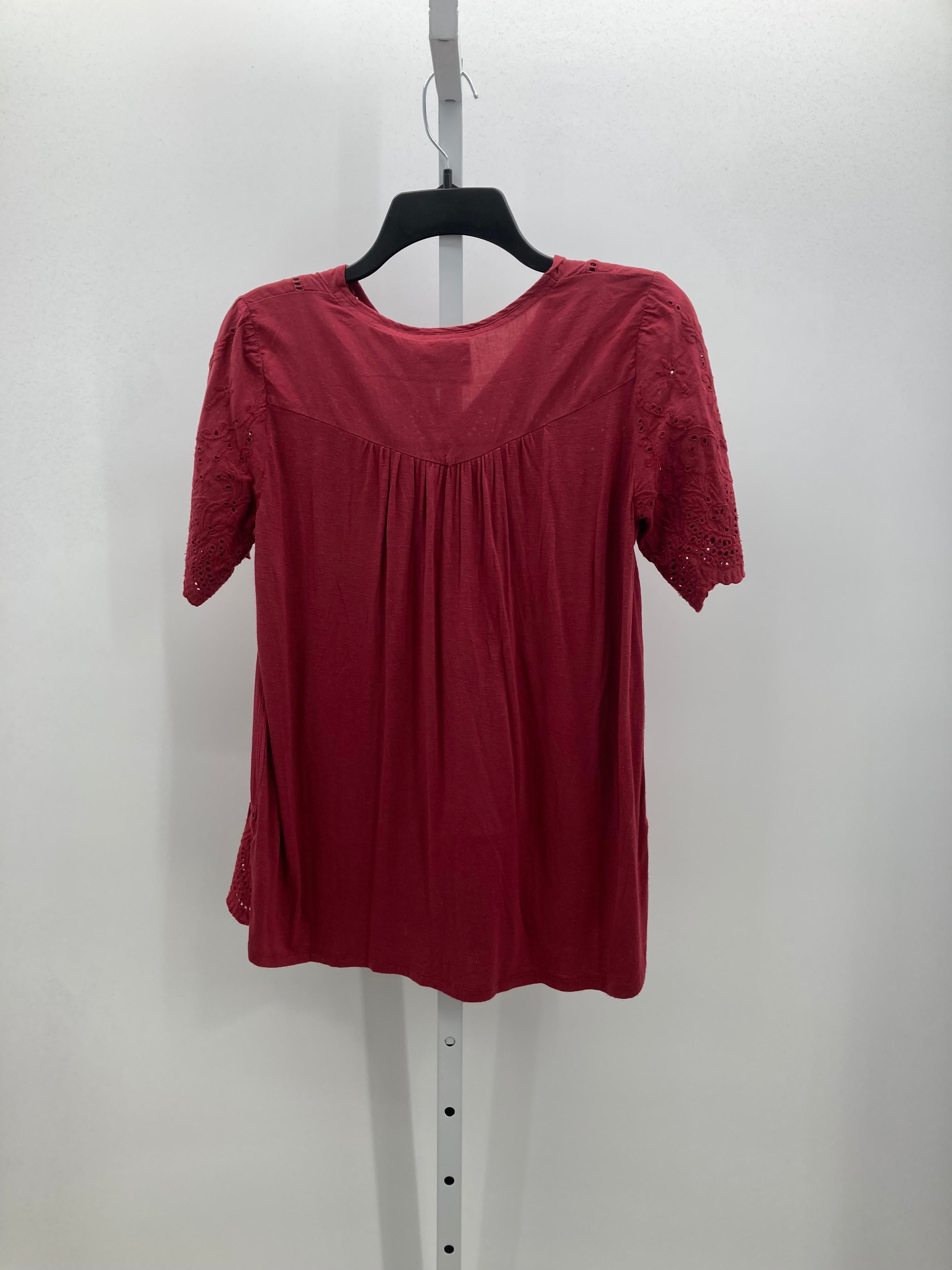 Knot US Size Small Misses Short Sleeve Shirt