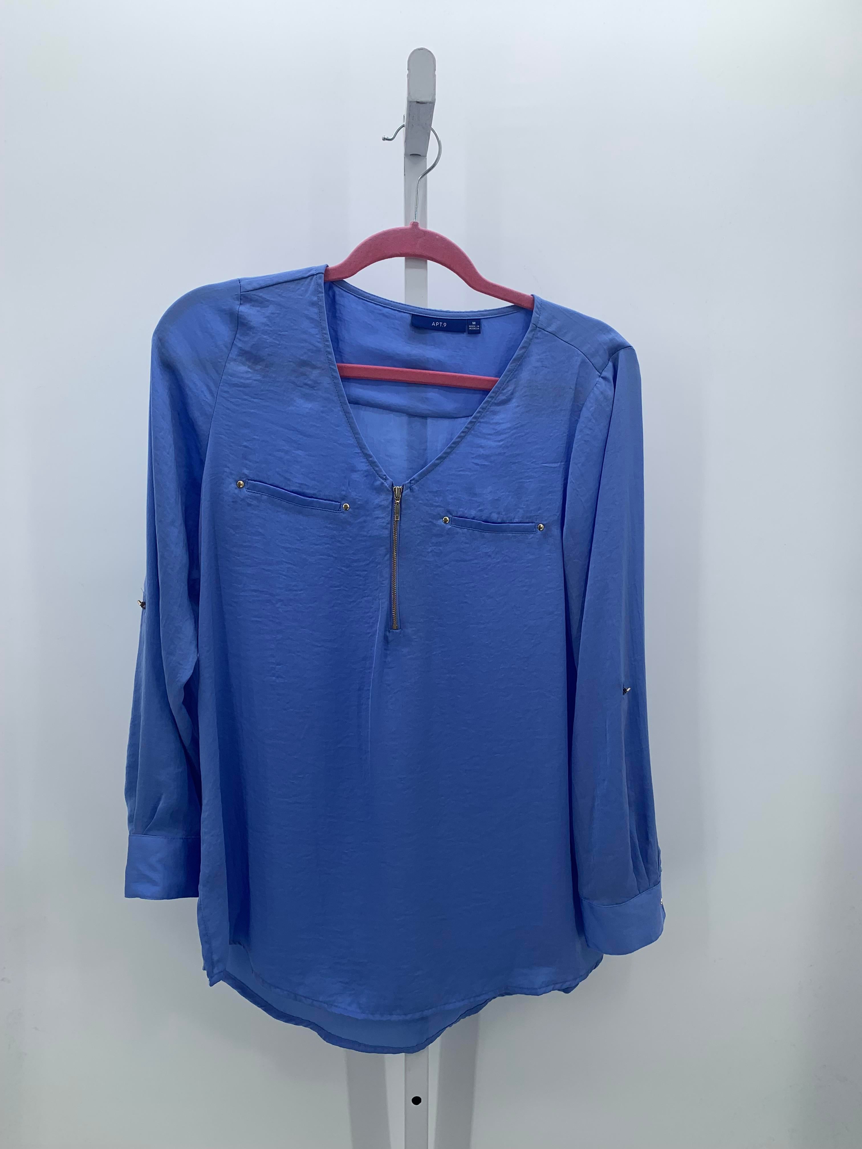 Apt. 9 Size Medium Misses Long Sleeve Shirt