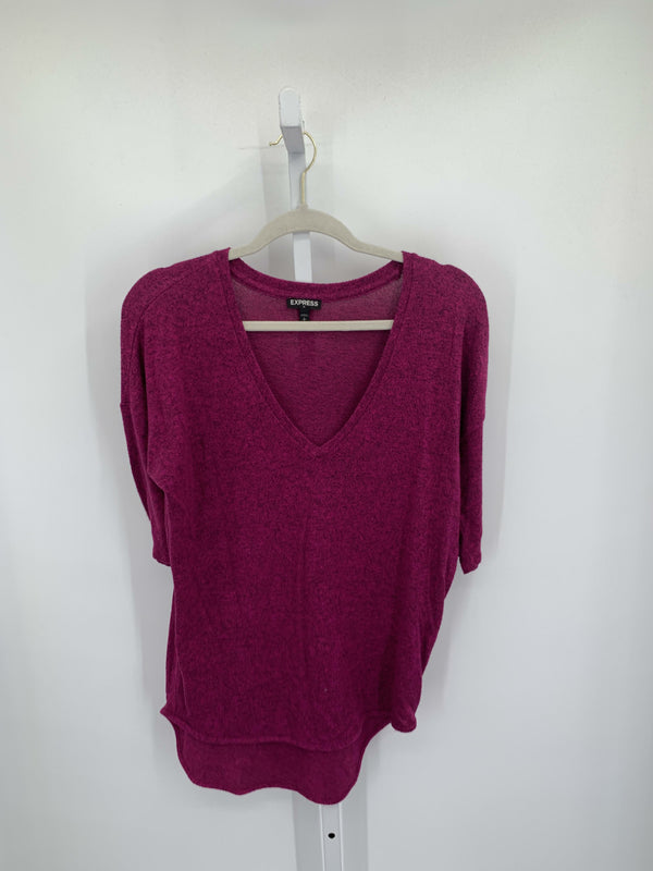 Express Size Small Misses 3/4 Sleeve Sweater