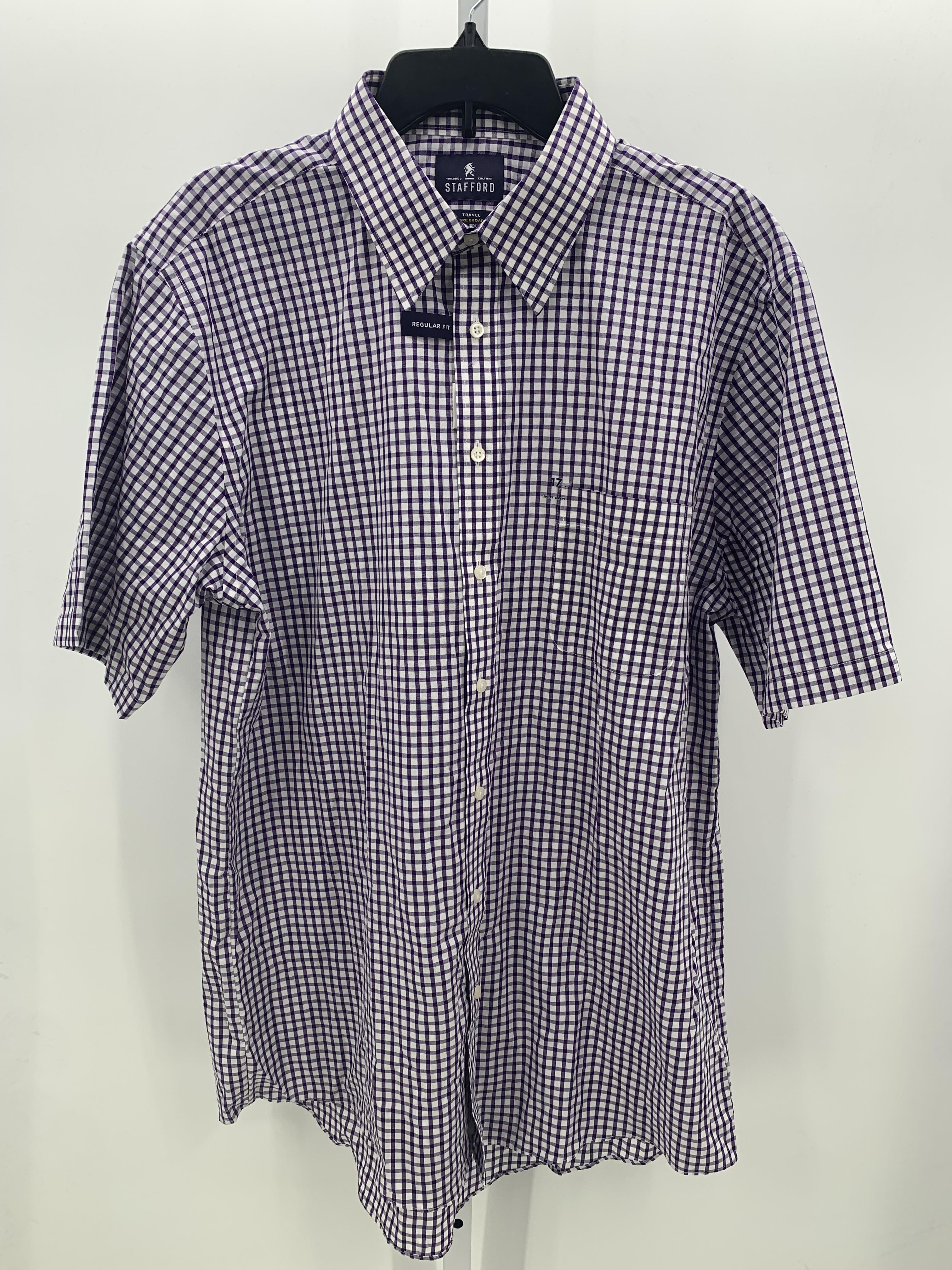 NEW PLAID BTN DOWN