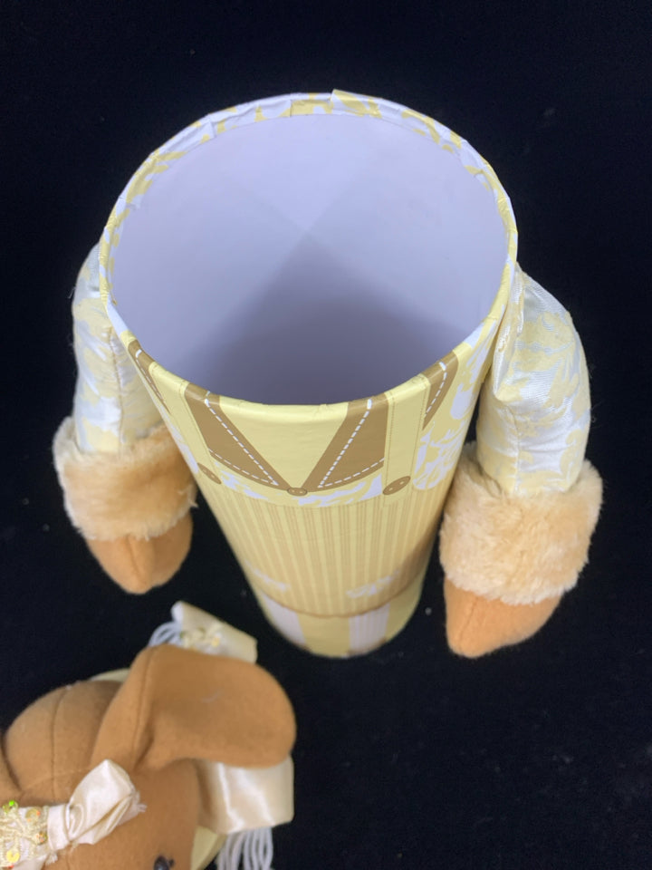 MOUSE PLUSH WINE TUBE/GIFT BOX.