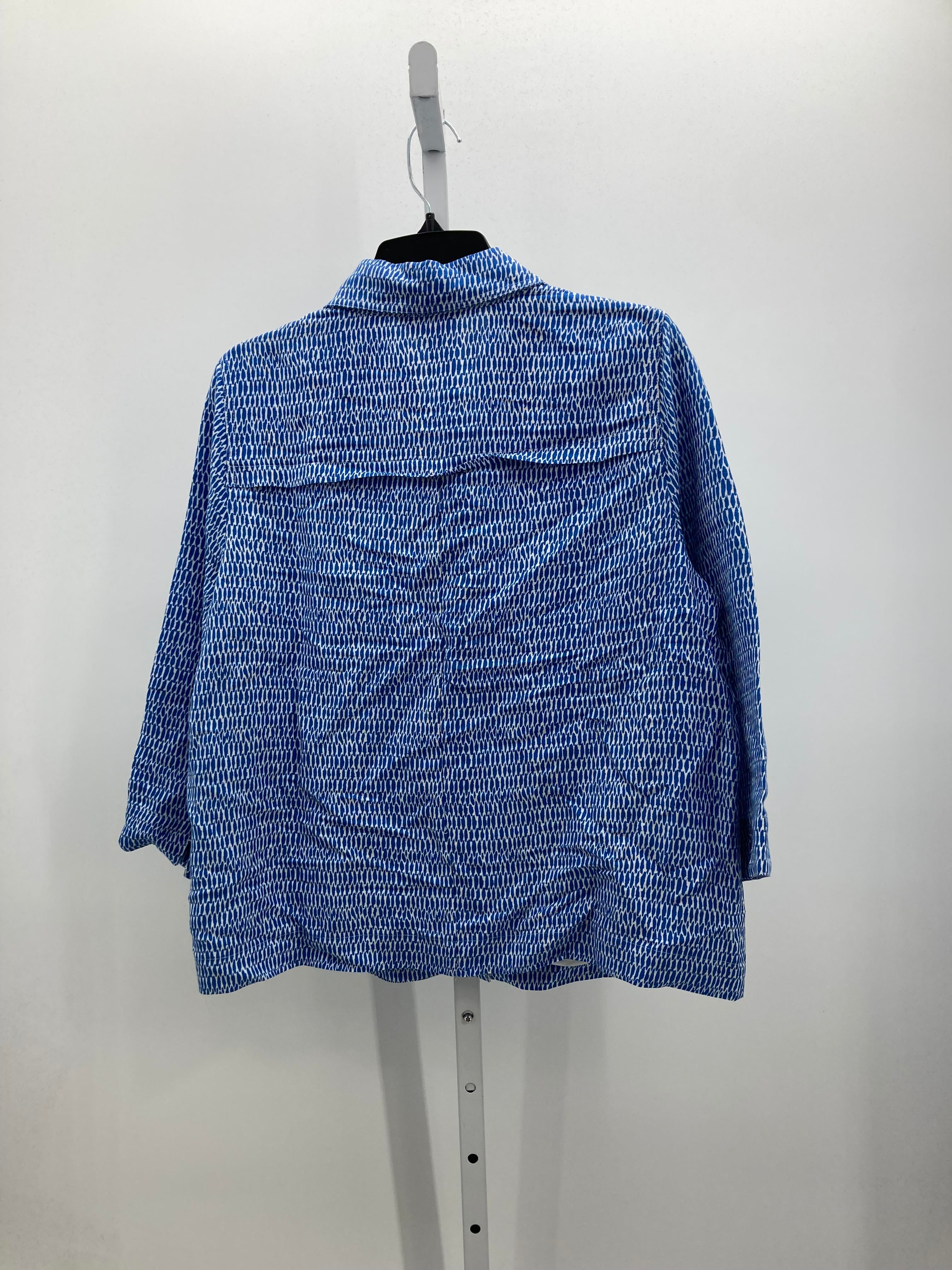 Christopher & Banks Size Medium Misses 3/4 Sleeve Shirt