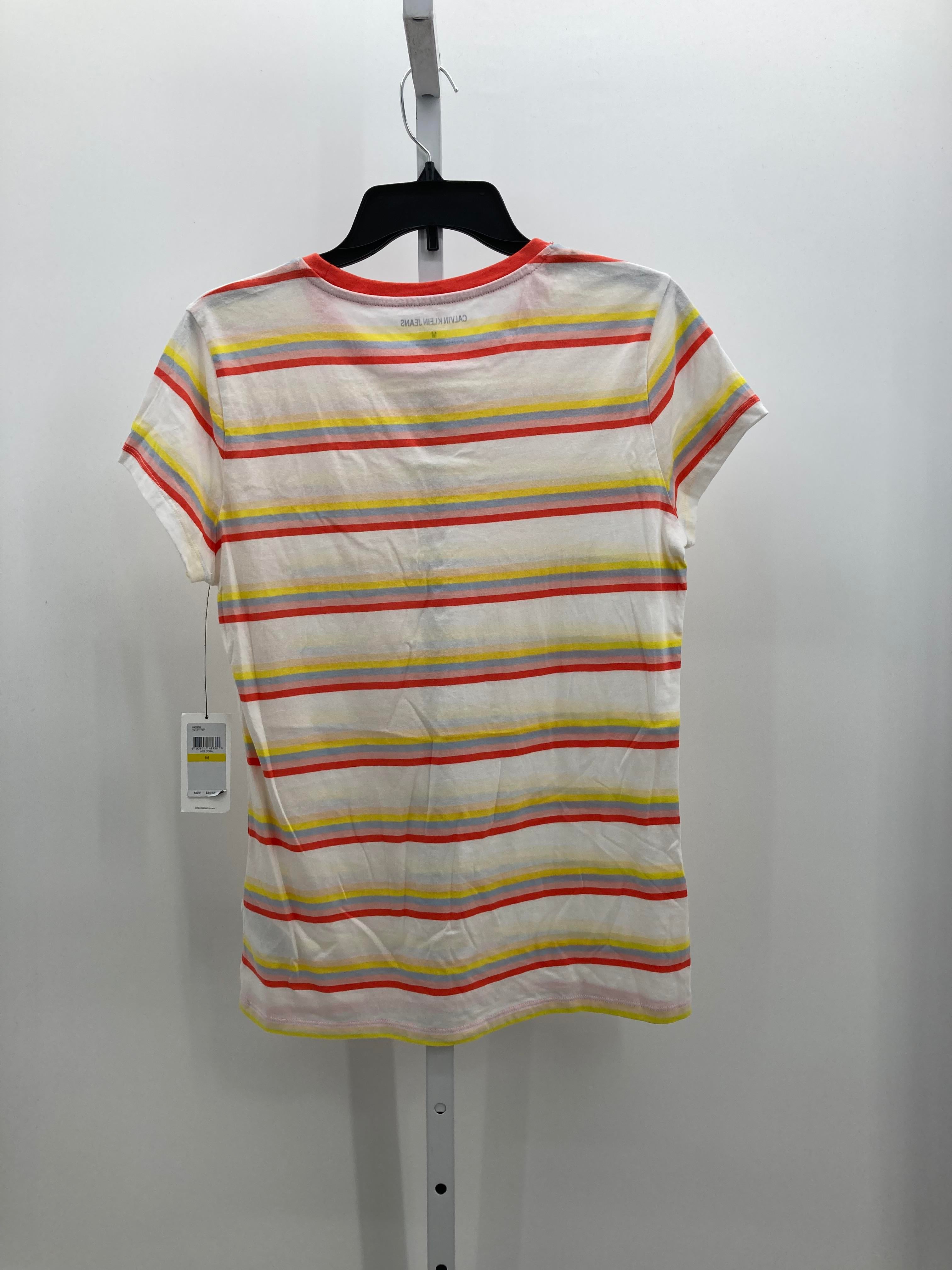 Calvin Klein Size Medium Misses Short Sleeve Shirt
