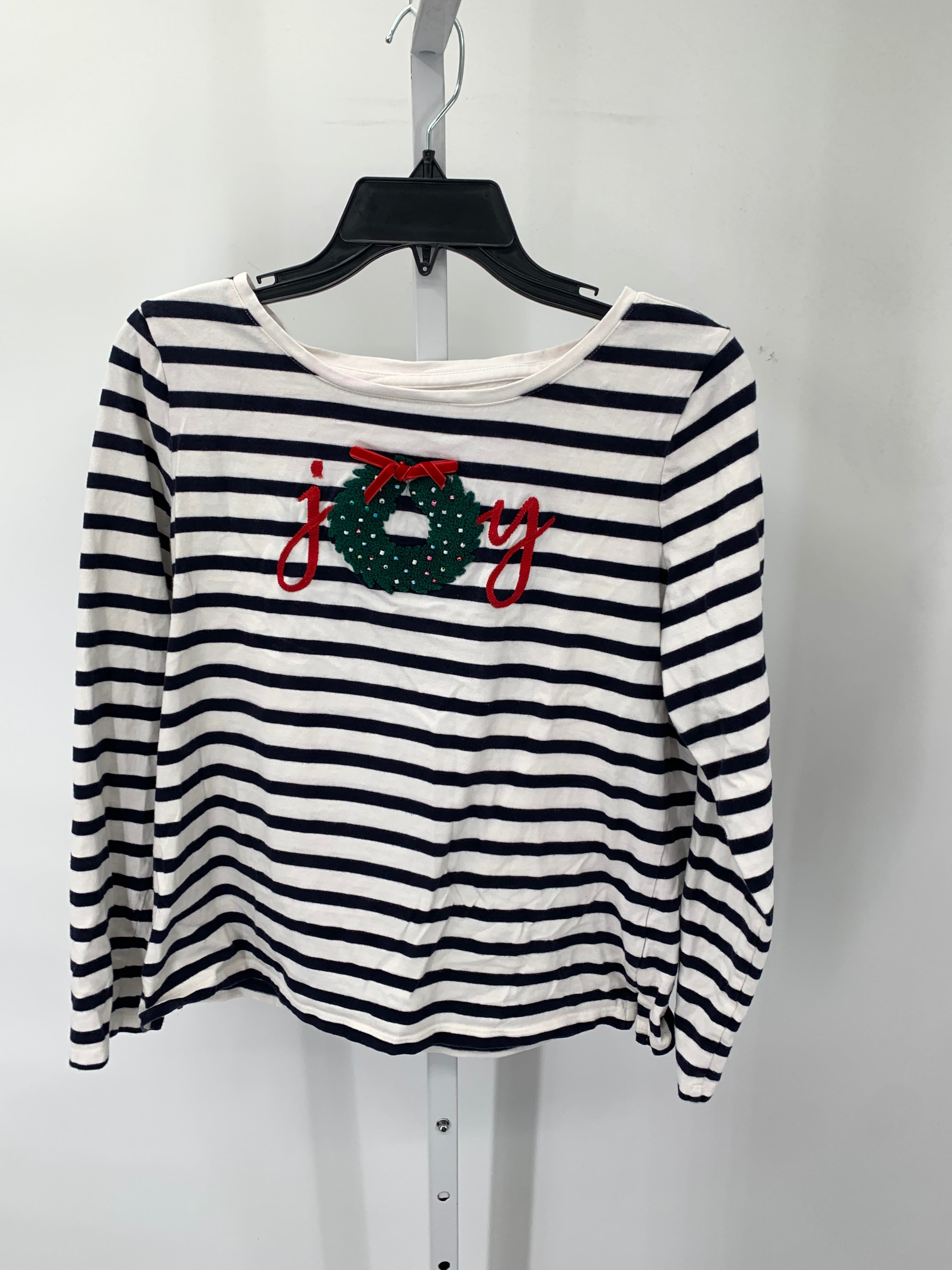 LONG SLV SHIRT JOY XMAS WREATH