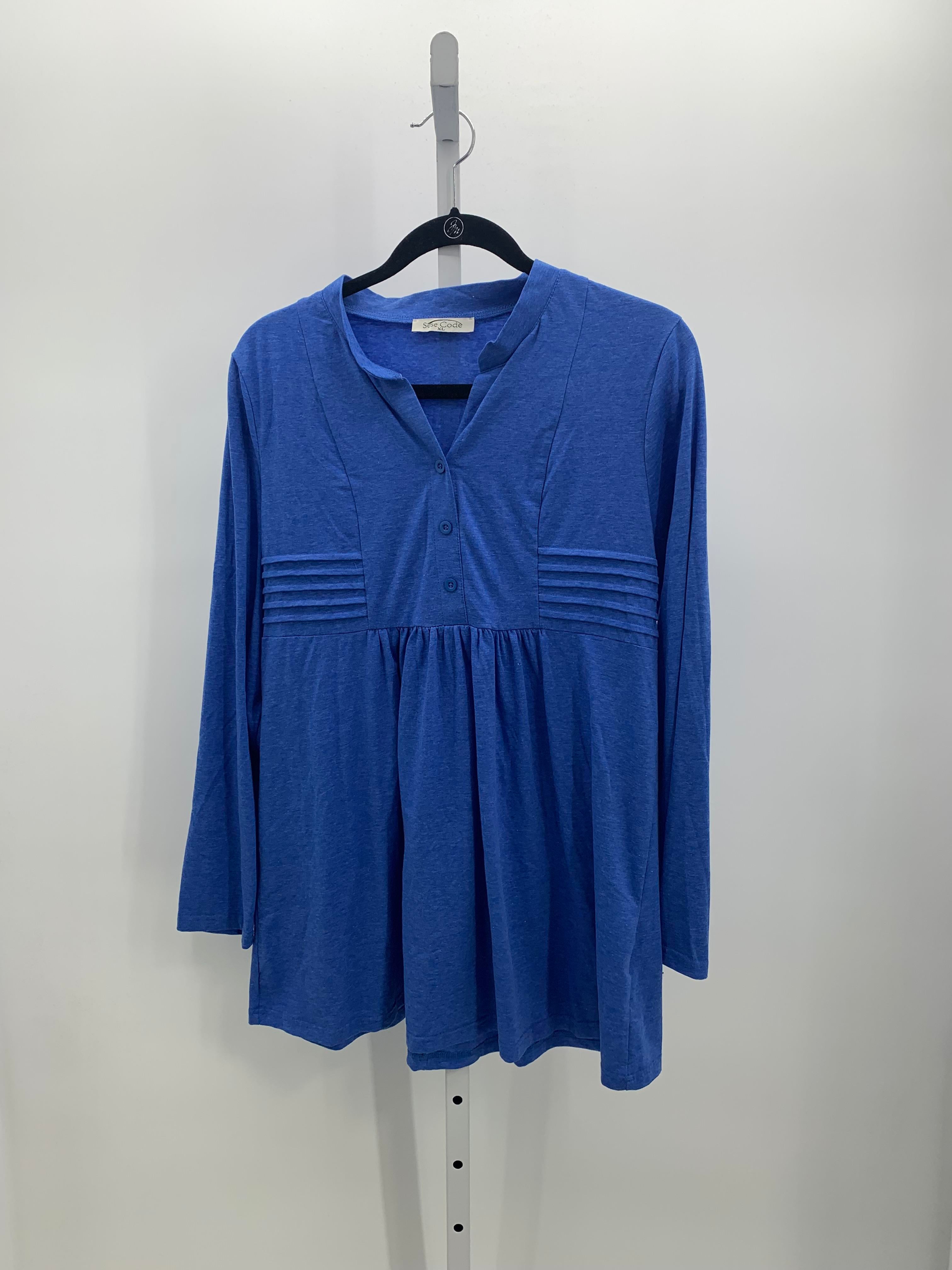 Size Extra Large Misses Long Sleeve Shirt