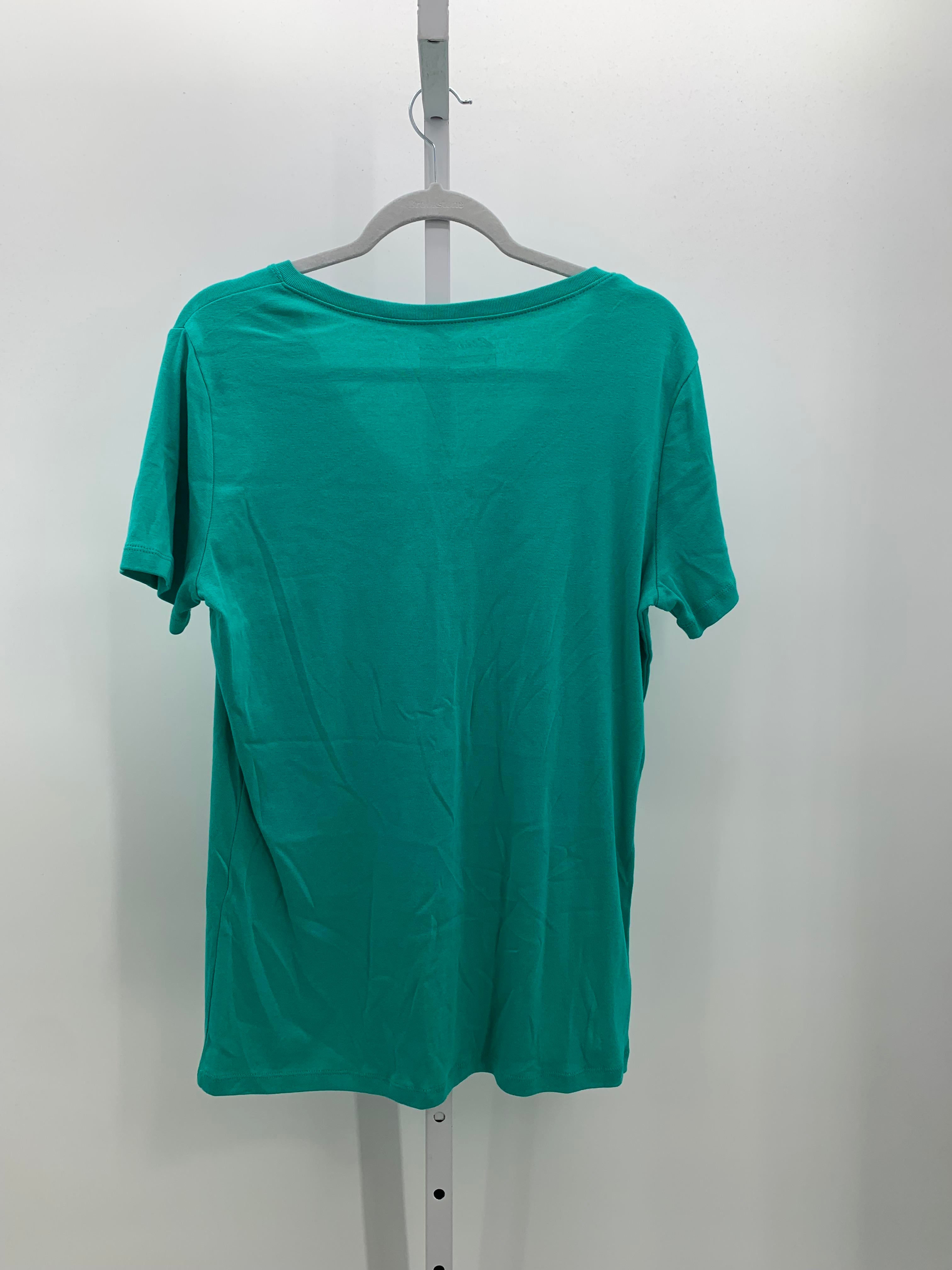 Eddie Bauer Size Extra Large Misses Short Sleeve Shirt