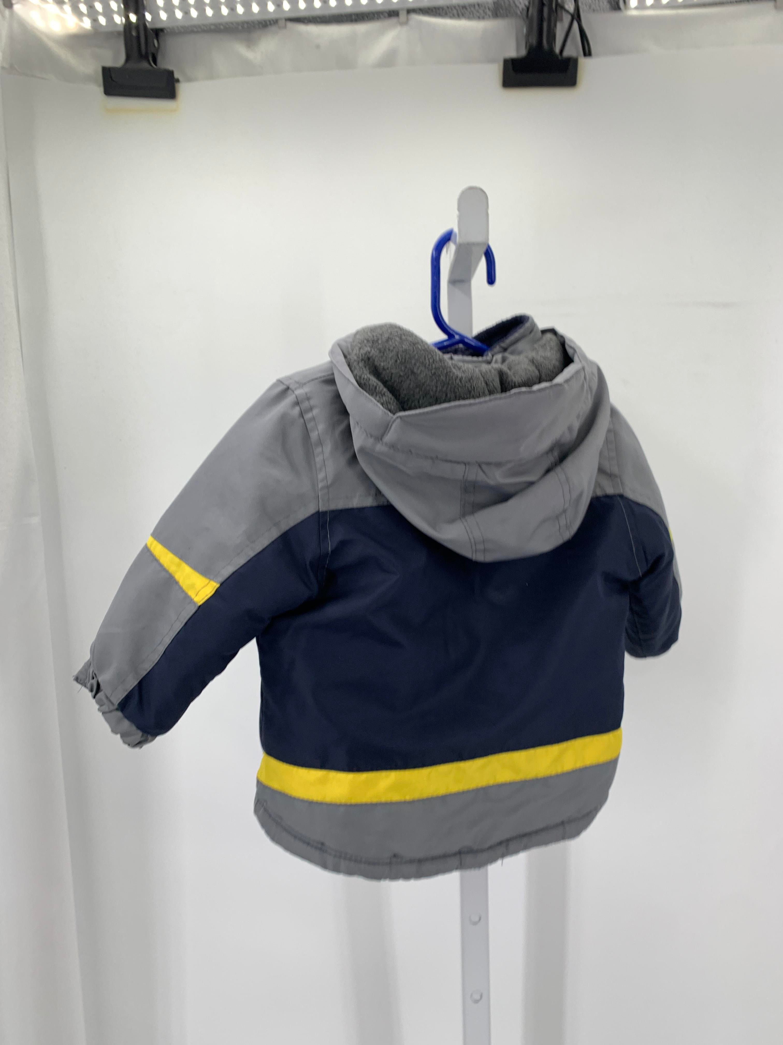 NAVY HOODED ZIP UP