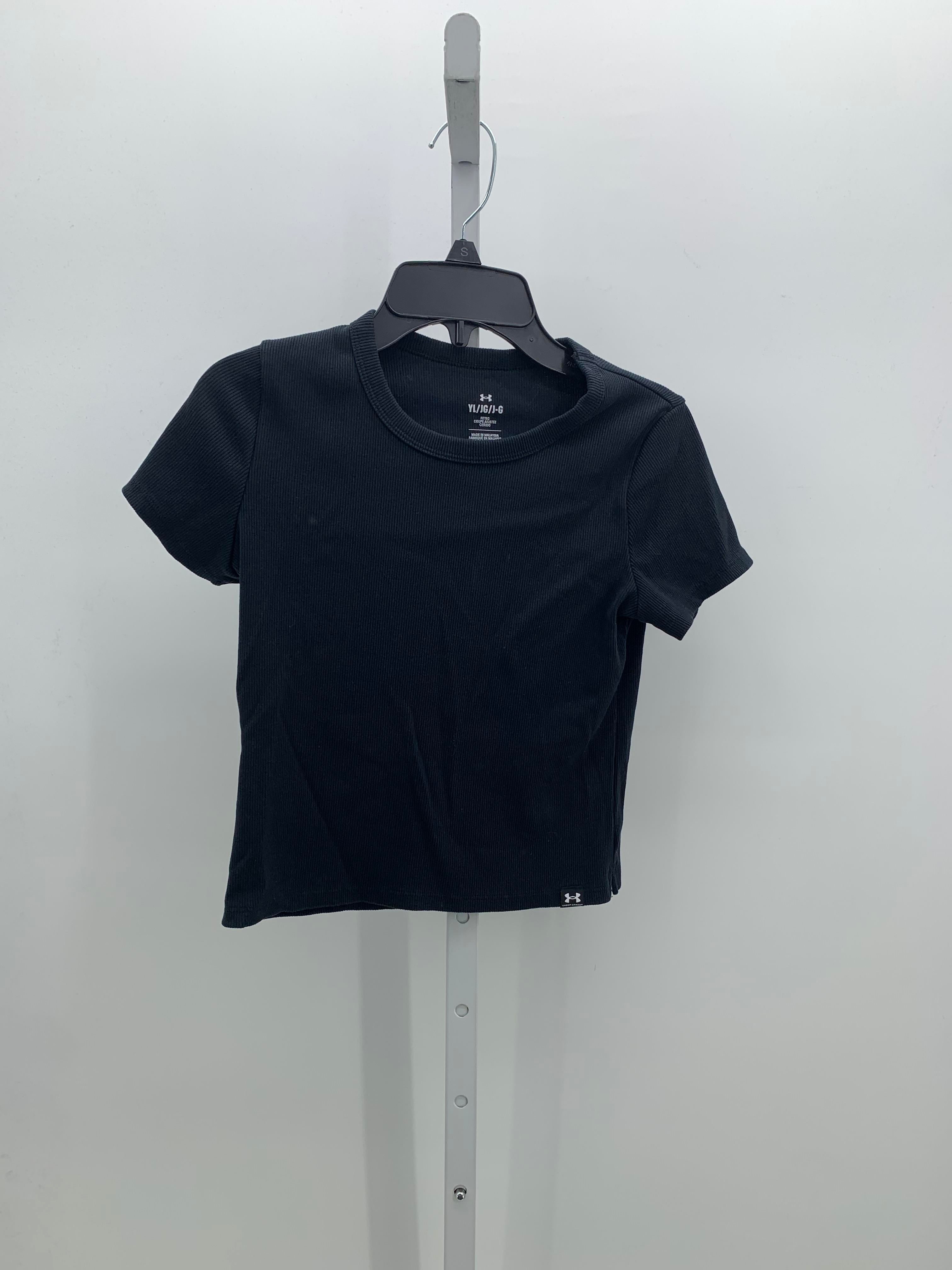 Under Armour Size 14-16 Girls Short Sleeve Shirt