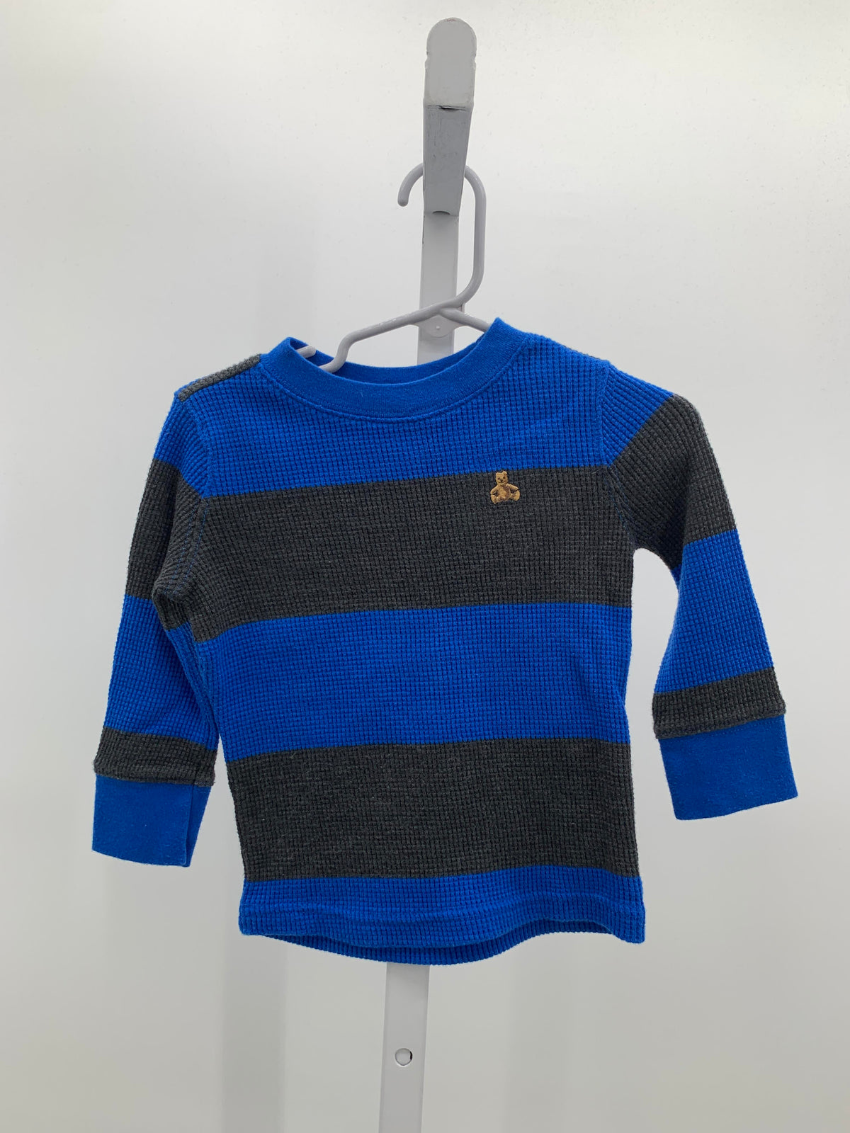 GREY STRIPES WAFFLE KNIT