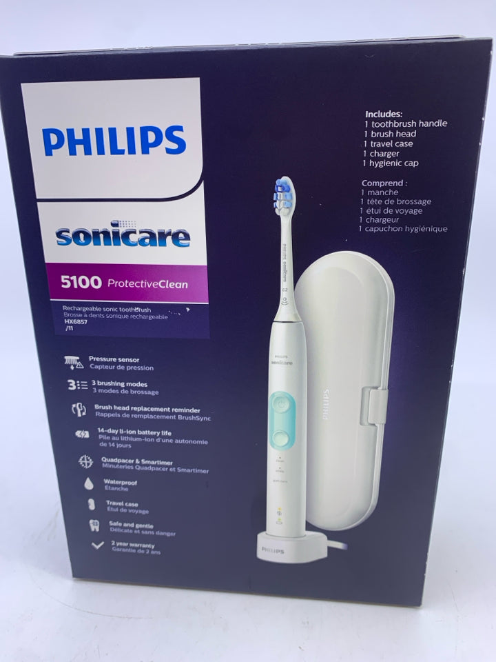 NIB PHILIPS SONICARE 5100 TOOTHBRUSH.