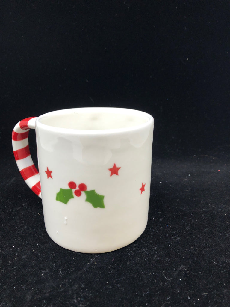 EMBOSSED NUT CRACKER MUG.