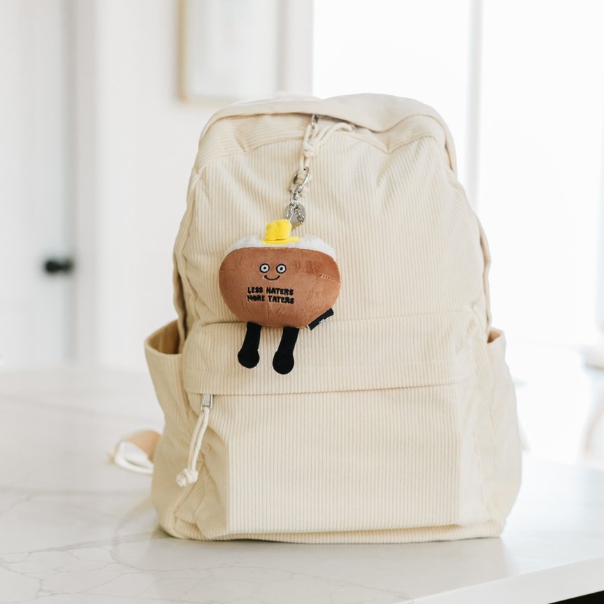 New Potato Cute Haters Bag Charm Plush