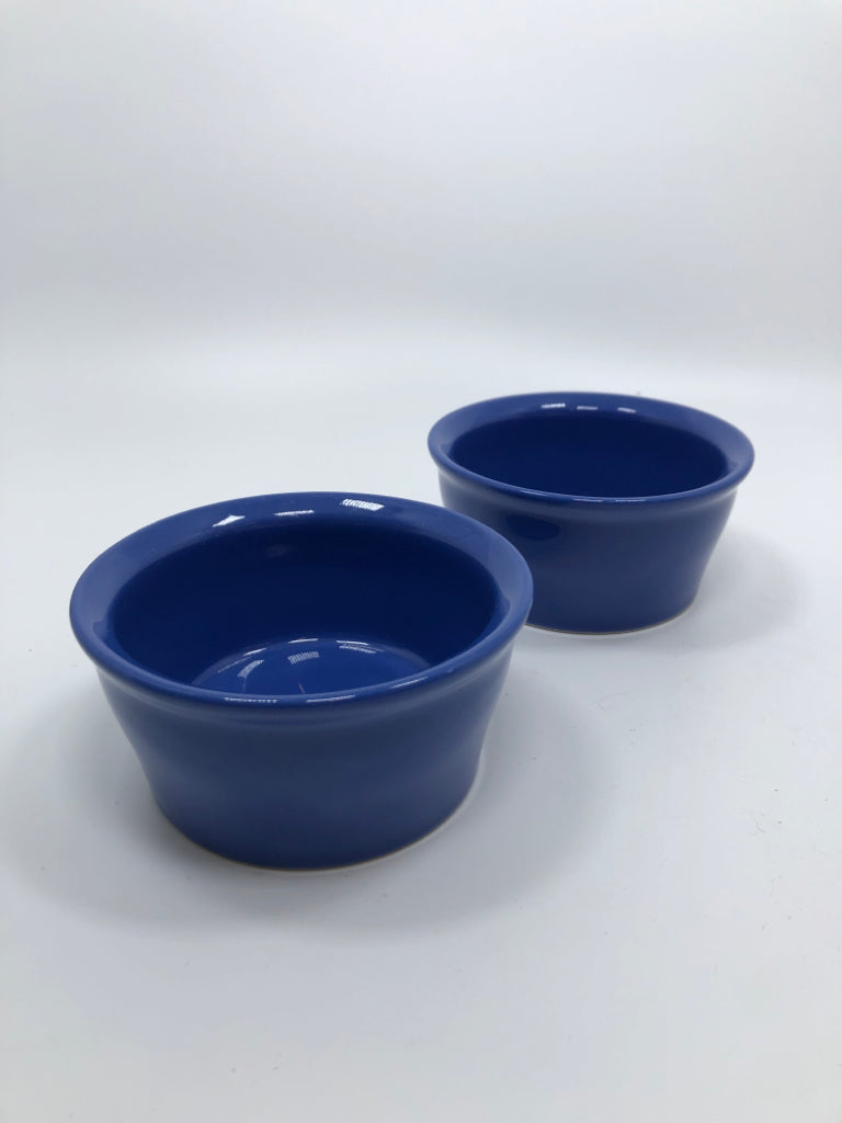 2 CORNING WARE STONEWARE RAMEKIN.