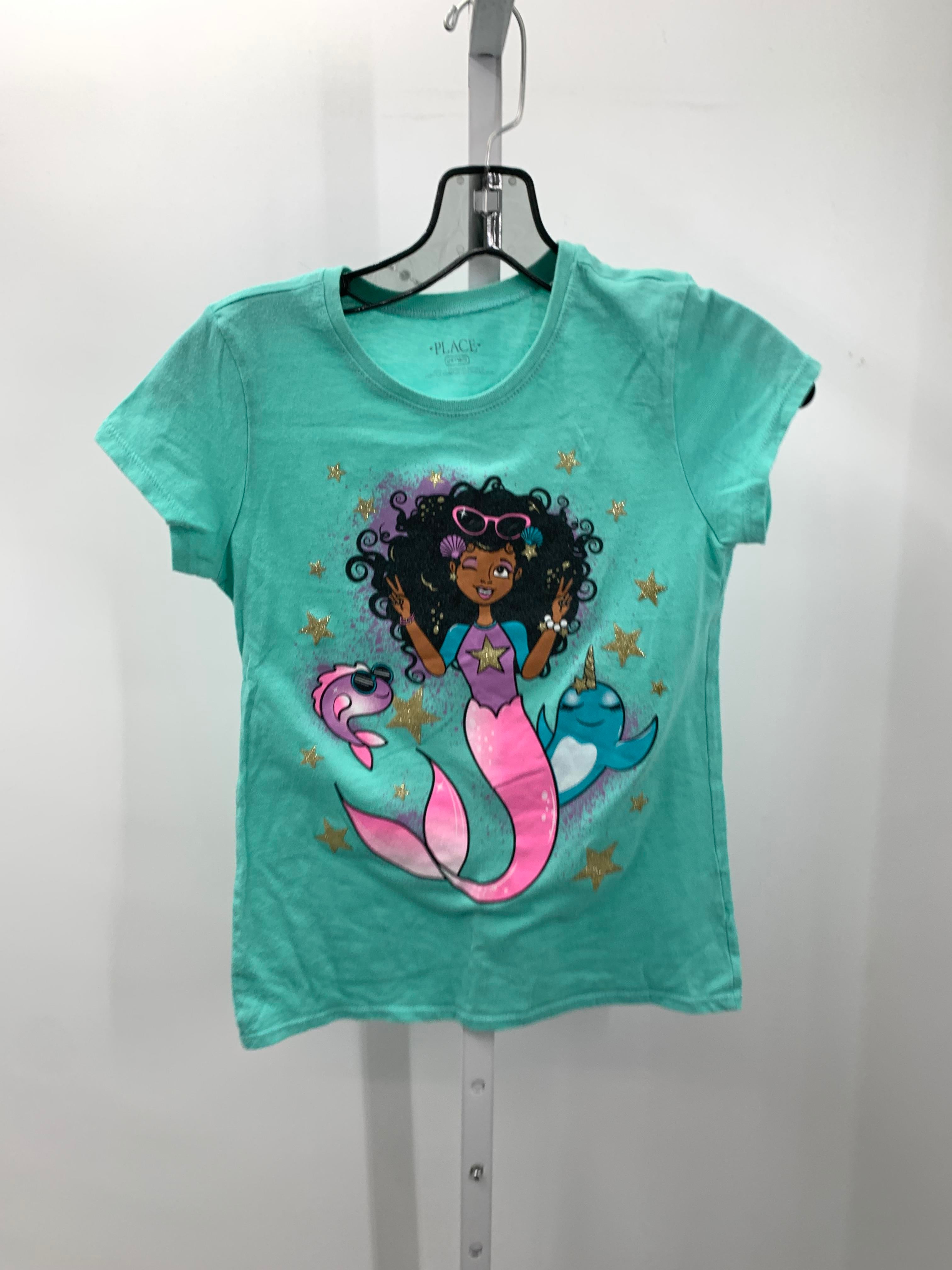Children's Place Size 10-12 Girls Short Sleeve Shirt