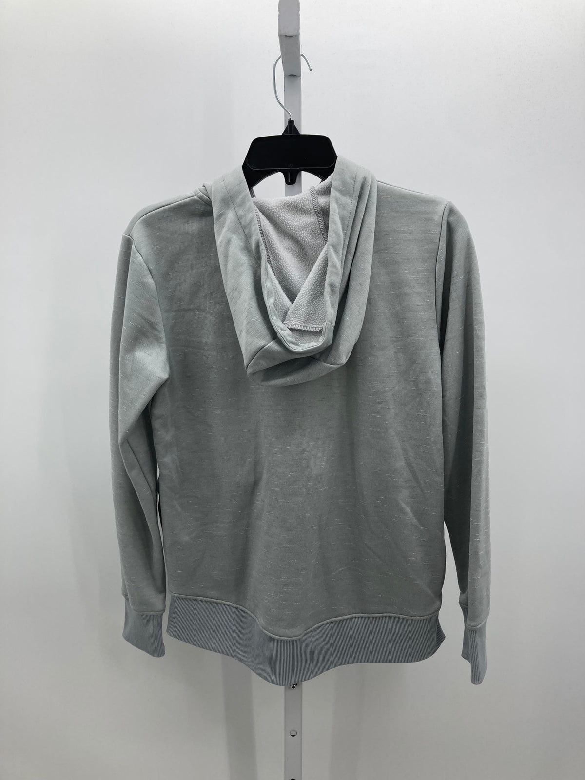HOODED ZIP KNIT