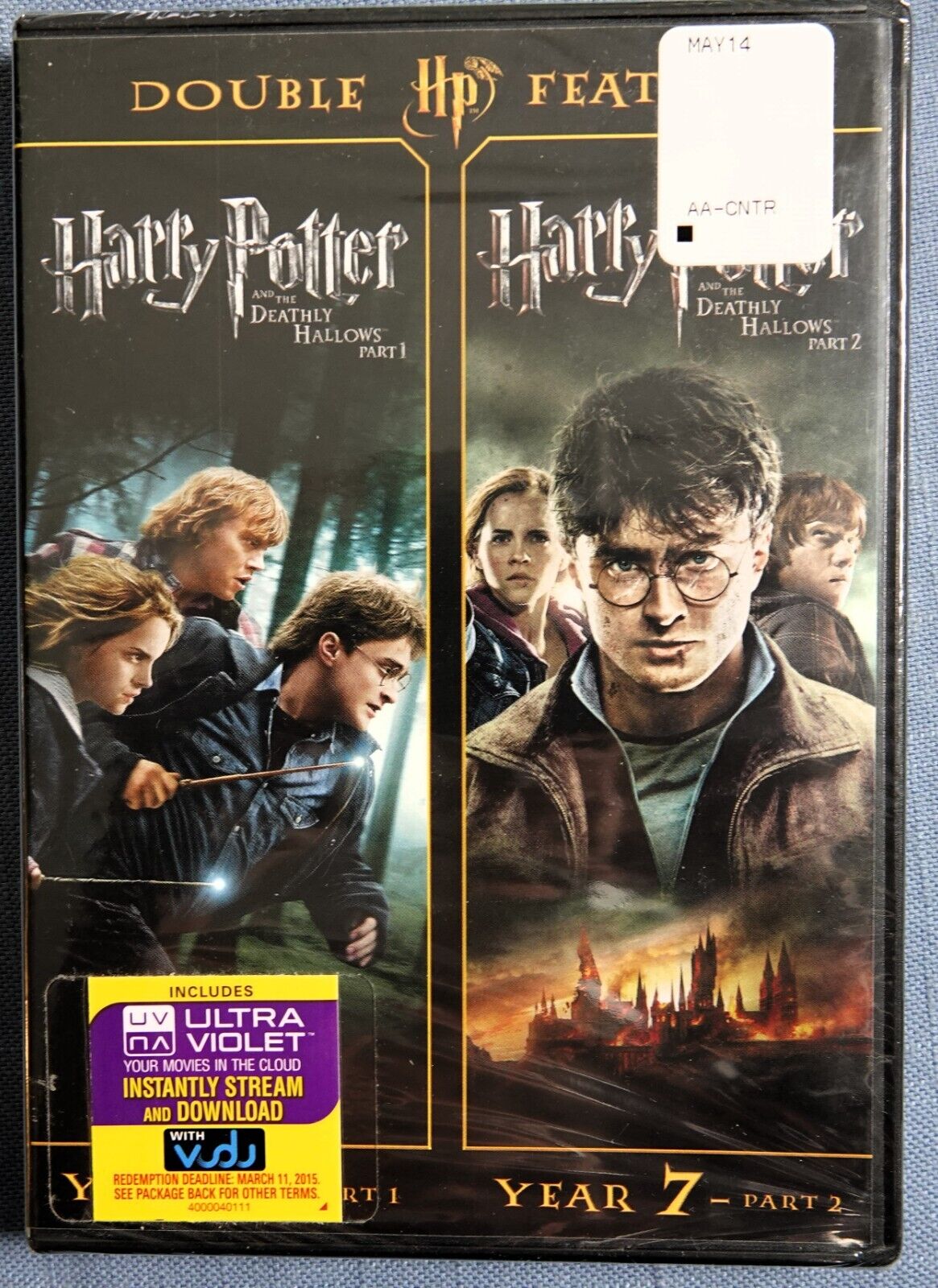 Harry Potter Double Feature 7 Year (DVD) -