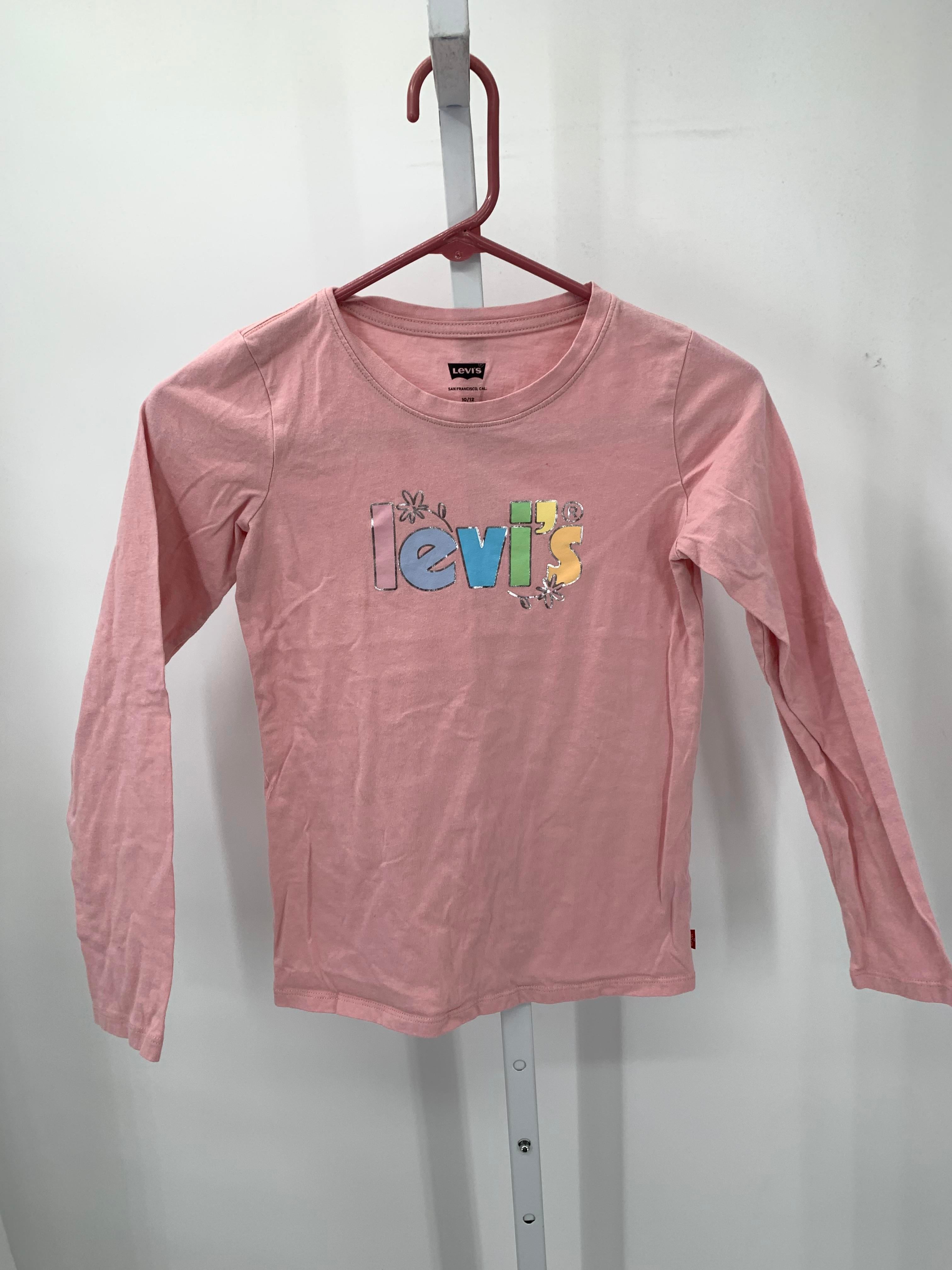 Levis Size 10-12 Girls Long Sleeve Shirt